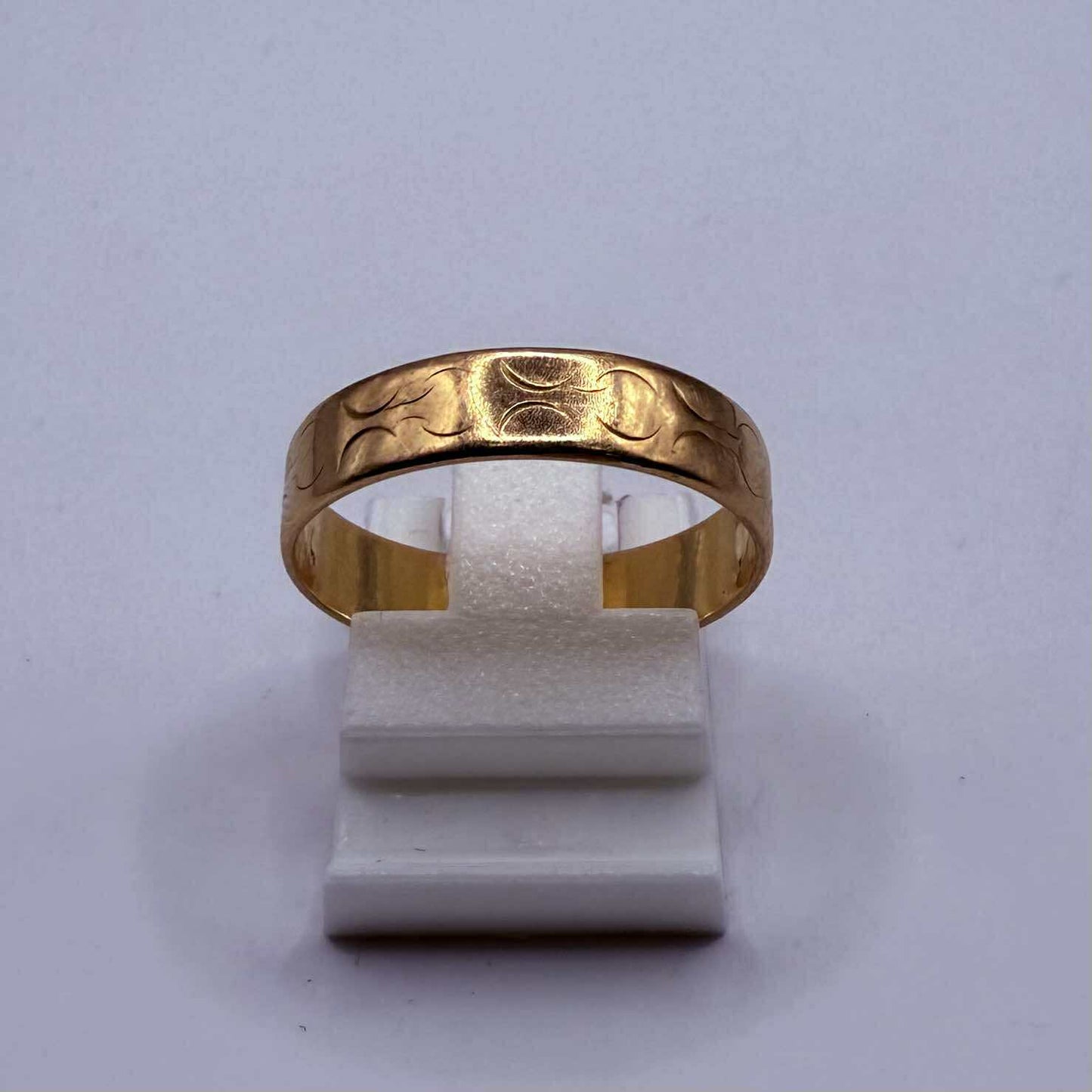 Bague Alliance en Or Jaune - Taille 55