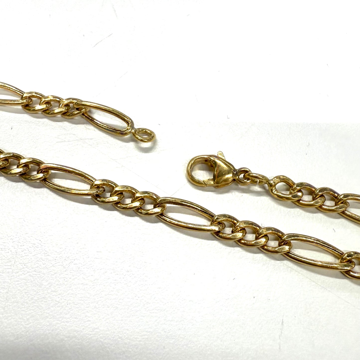 Collier à longue chaîne en or jaune 18 carats – 13,50 Grs