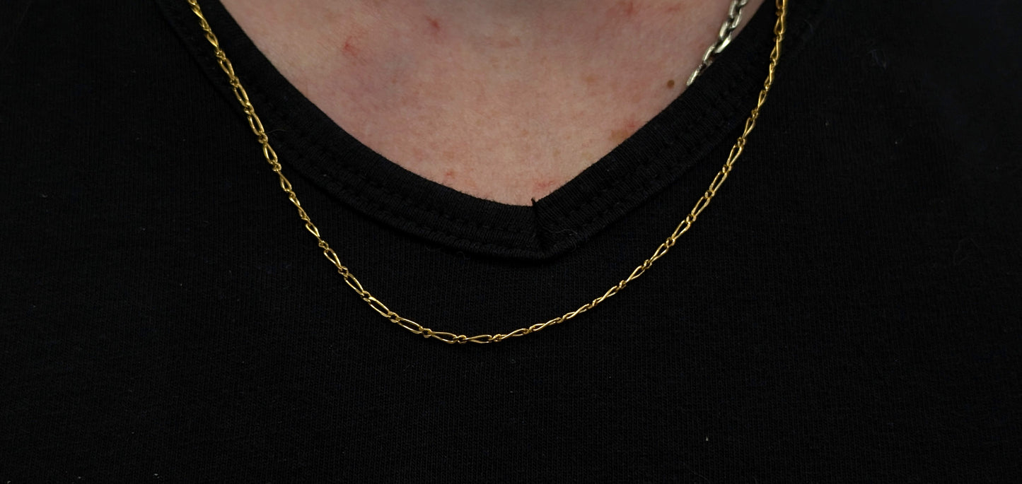 Collier Princesse en Or Jaune 18K 3.37 Grs