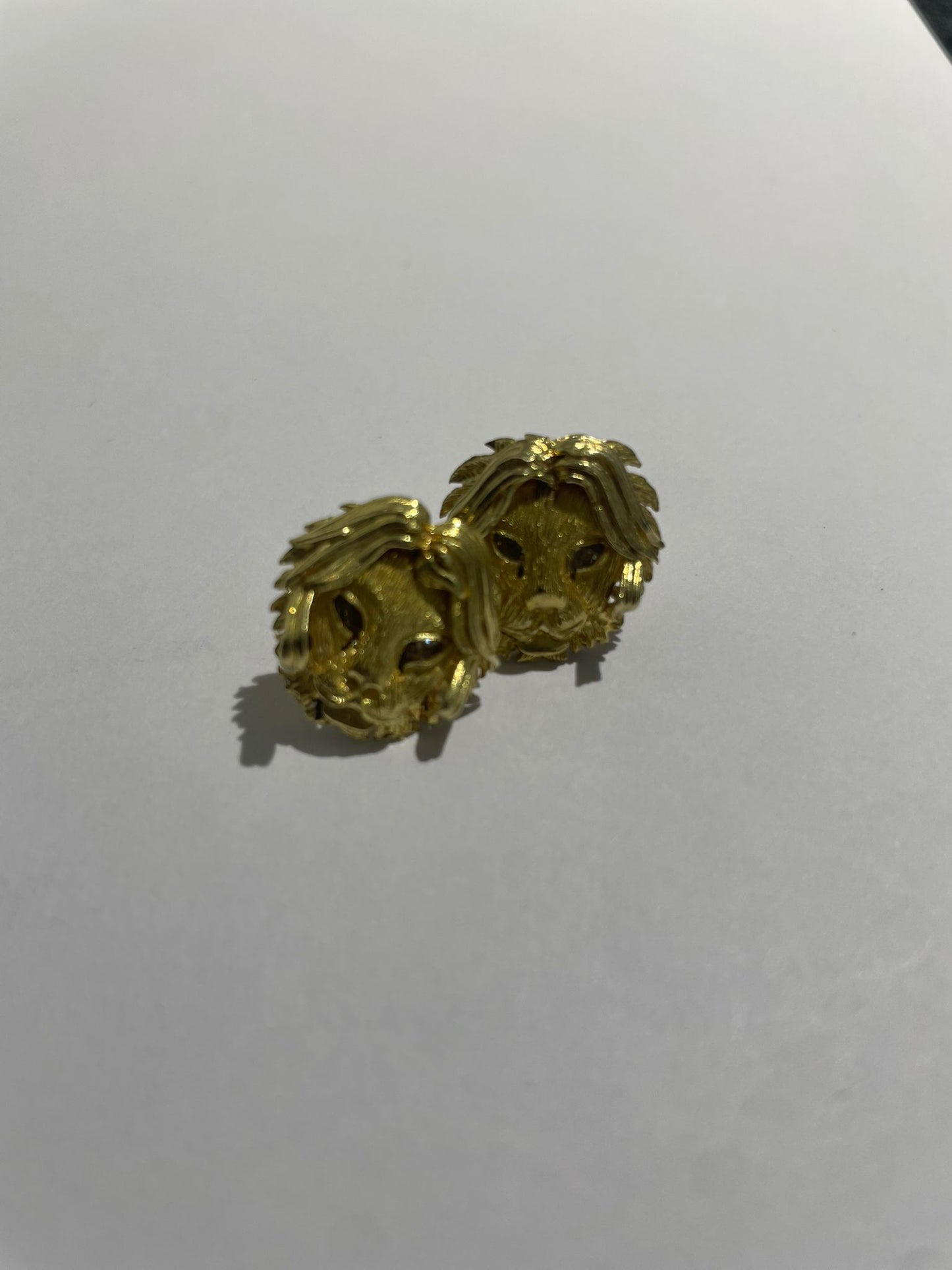 Boucles d'oreilles en or jaune 18K 8.20 Grs