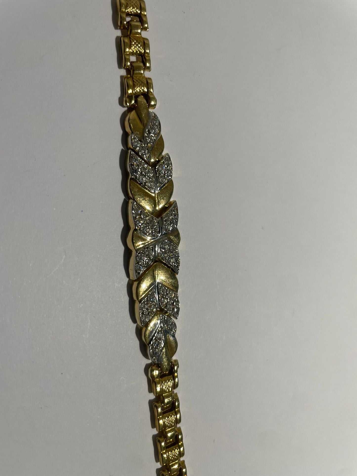 Bracelet Maillon Vénitien Or Jaune 18K 13.31 Grs