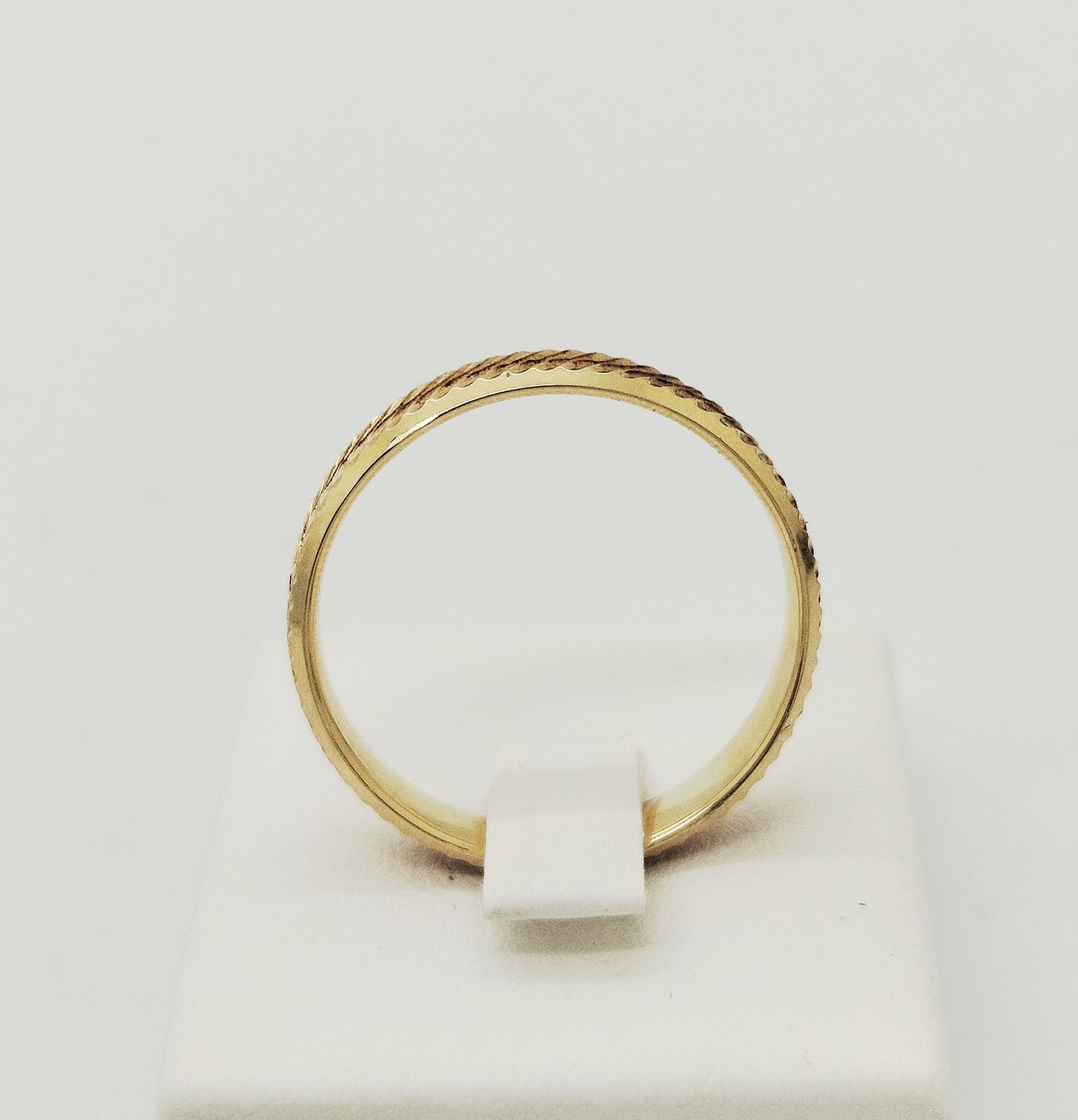 Alliance en Or Jaune 18k 4.41 Grs - Taille 62