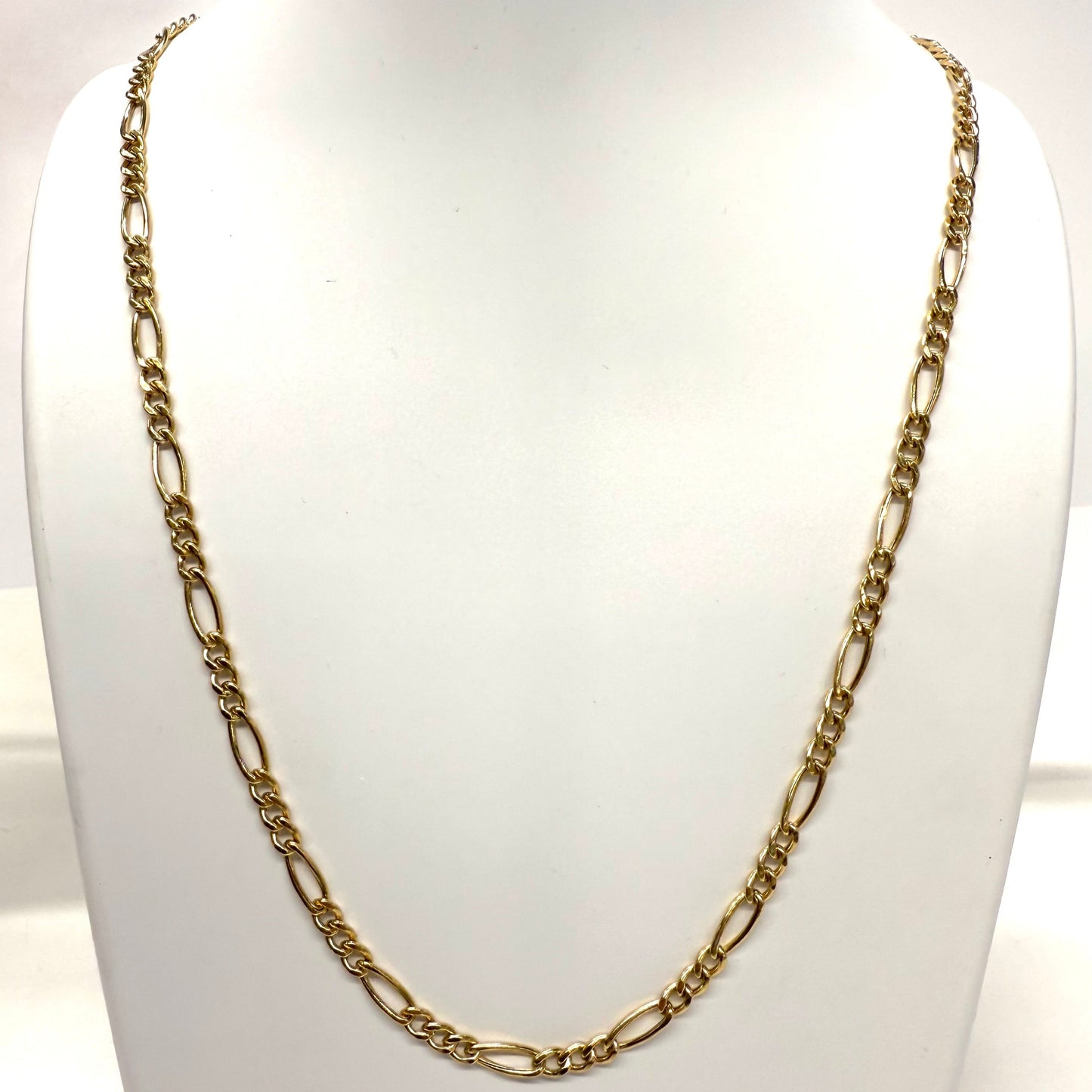 Collier à longue chaîne en or jaune 18 carats – 13,50 Grs