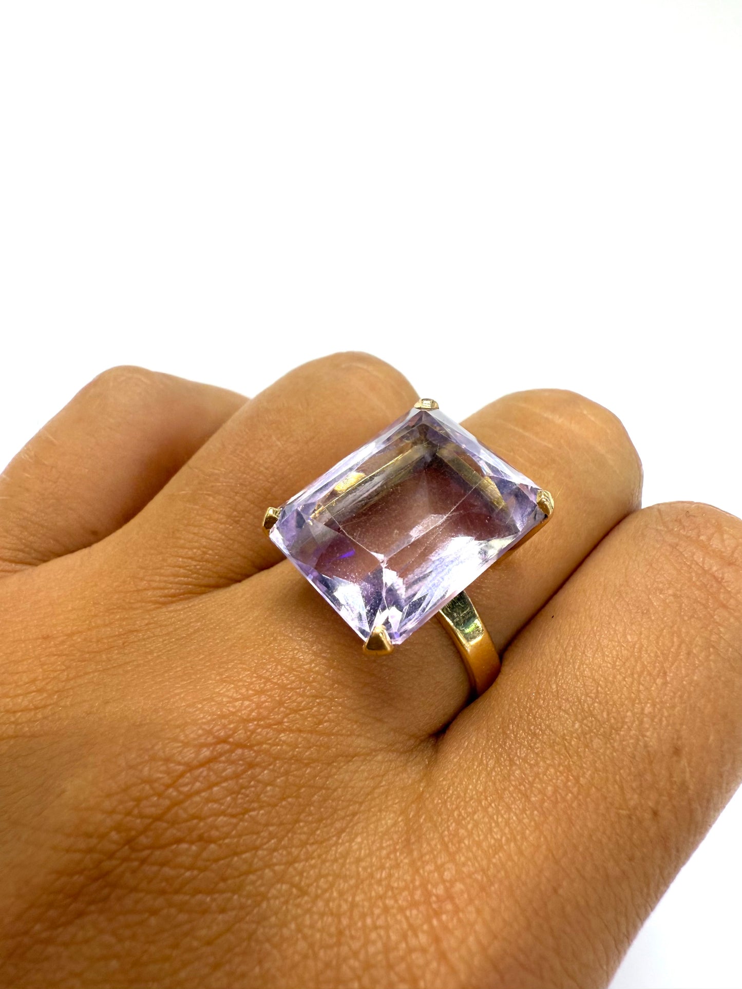 Bague Or Jaune 18k Taille-62
