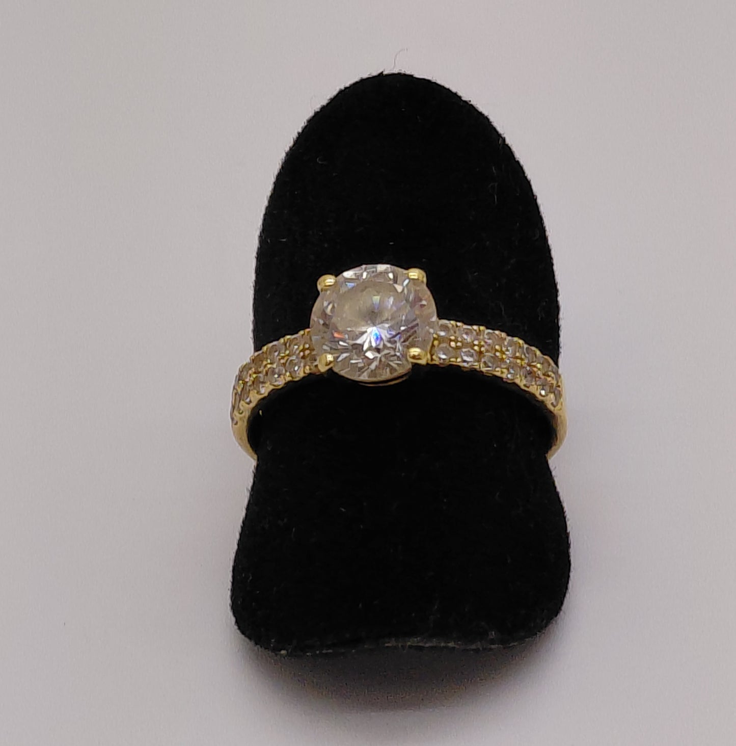 Bague en or jaune 18K Taille-51