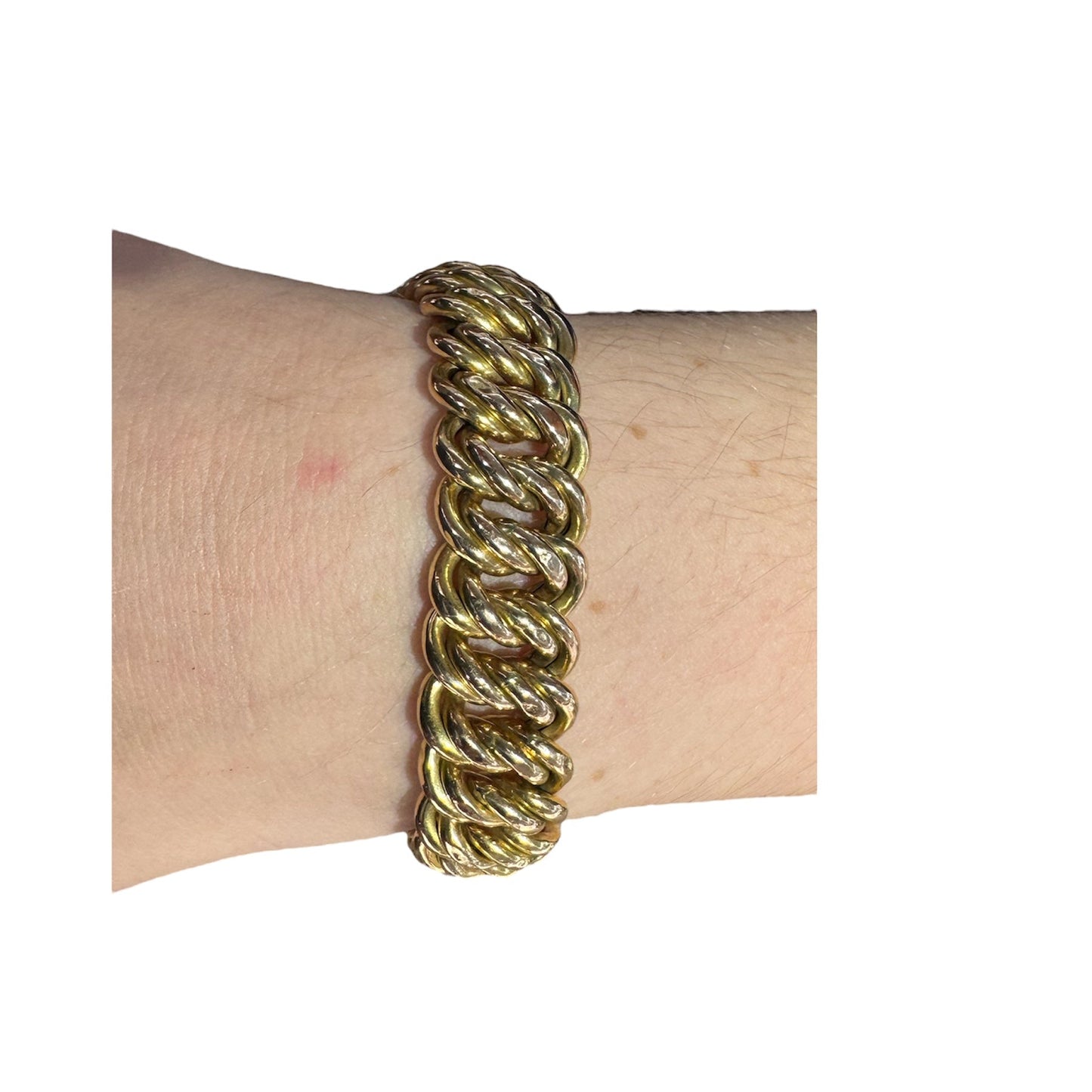 Bracelet en Or Jaune 18K Poids-29,98g