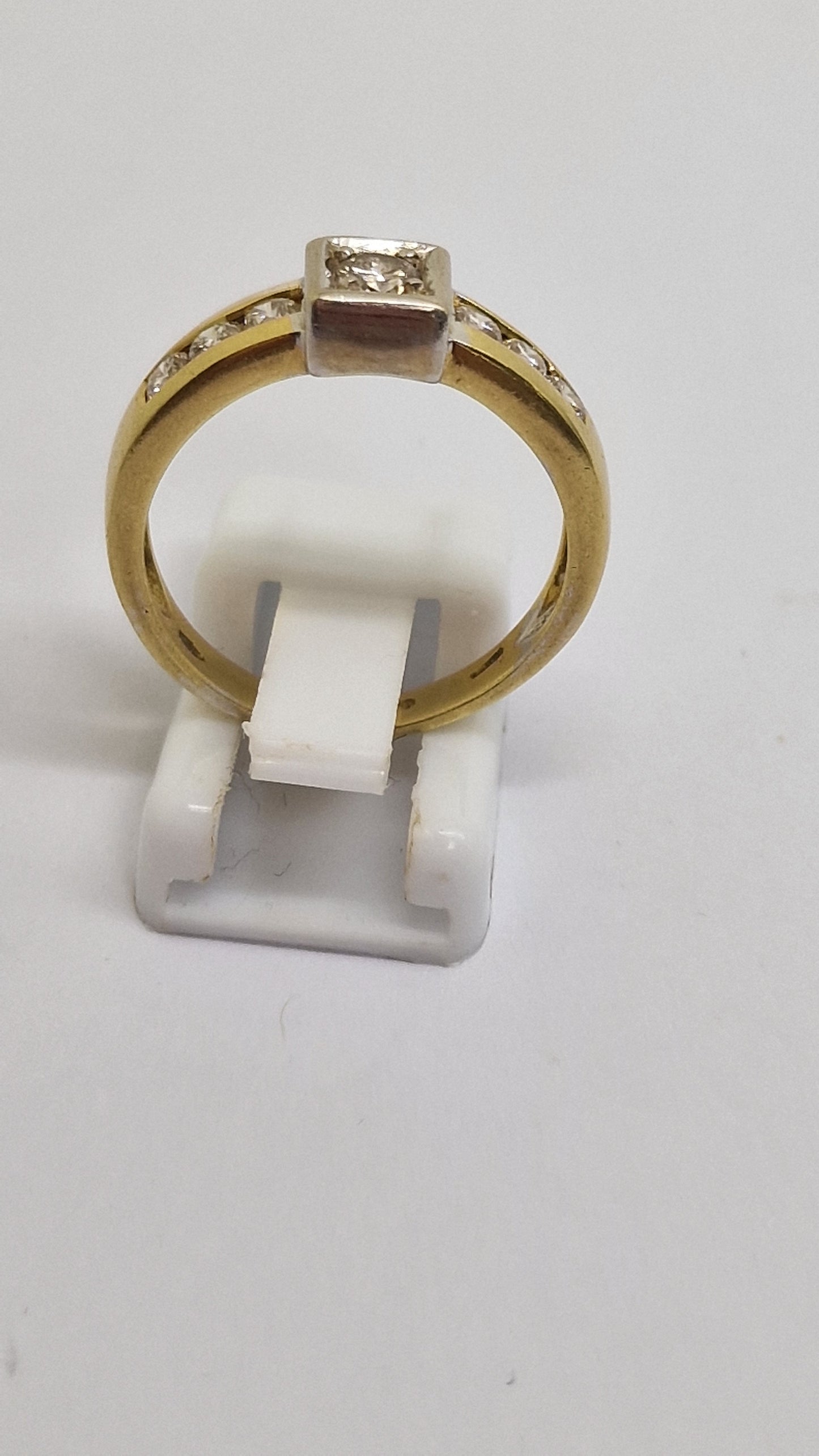 Bague en or Jaune 18K Taille-56