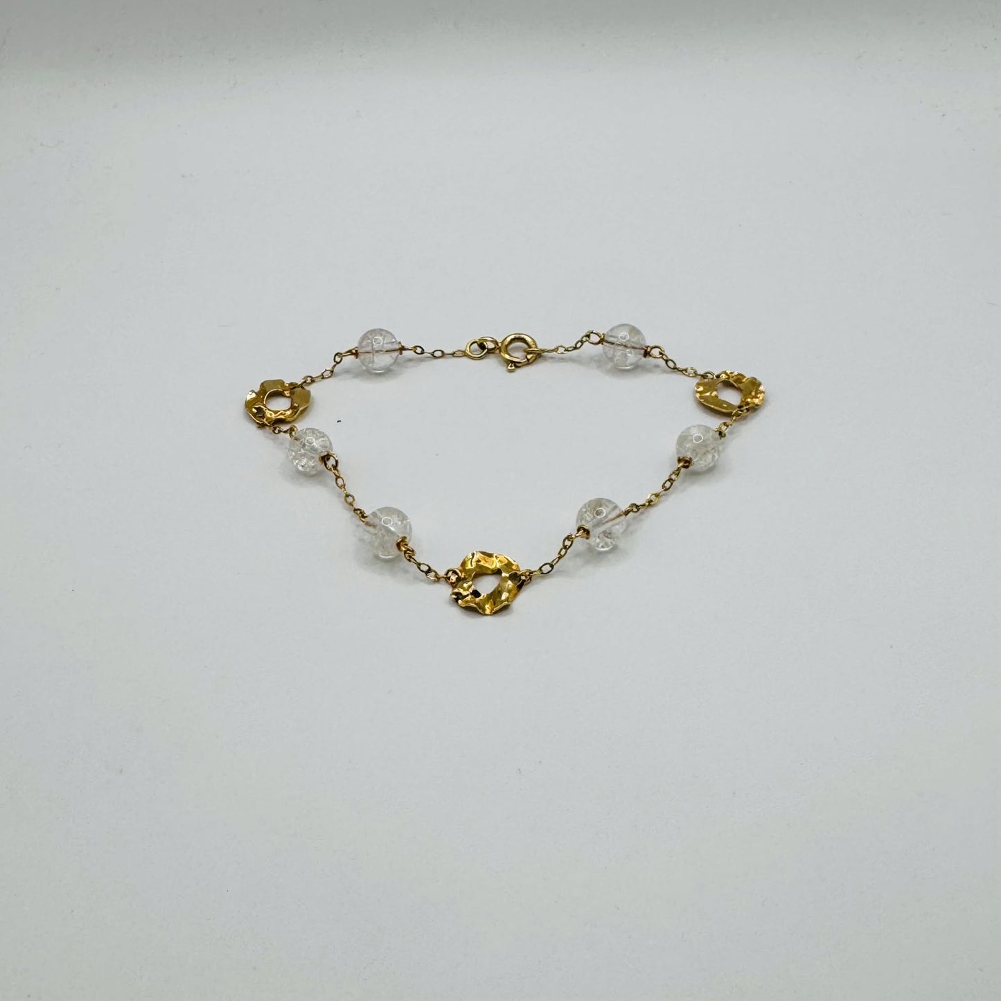 Bracelet Maillon Cheval en Or Jaune 18K - 4.01 Grs