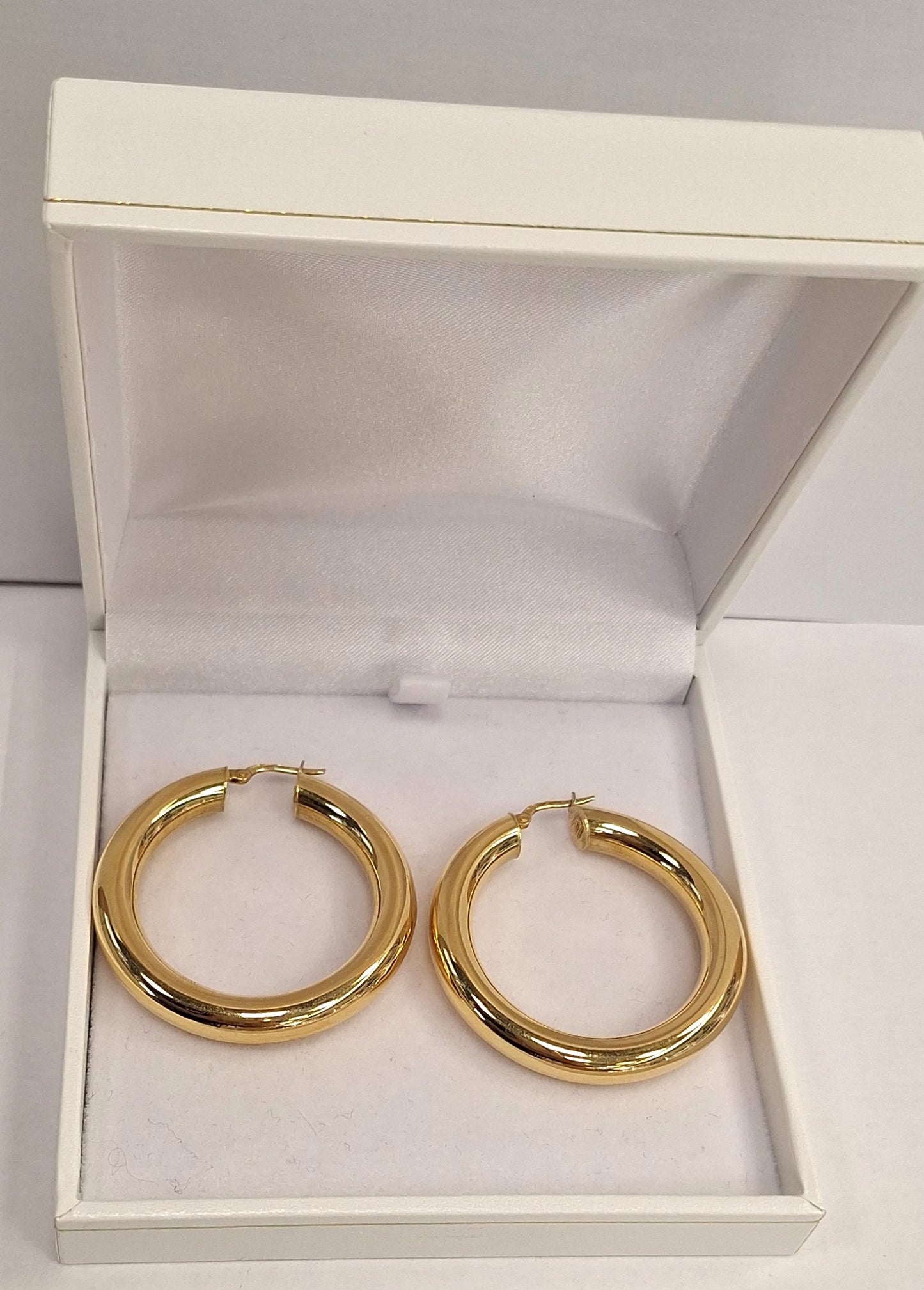 Boucles d'oreilles Créoles Or Jaune 18 Carats