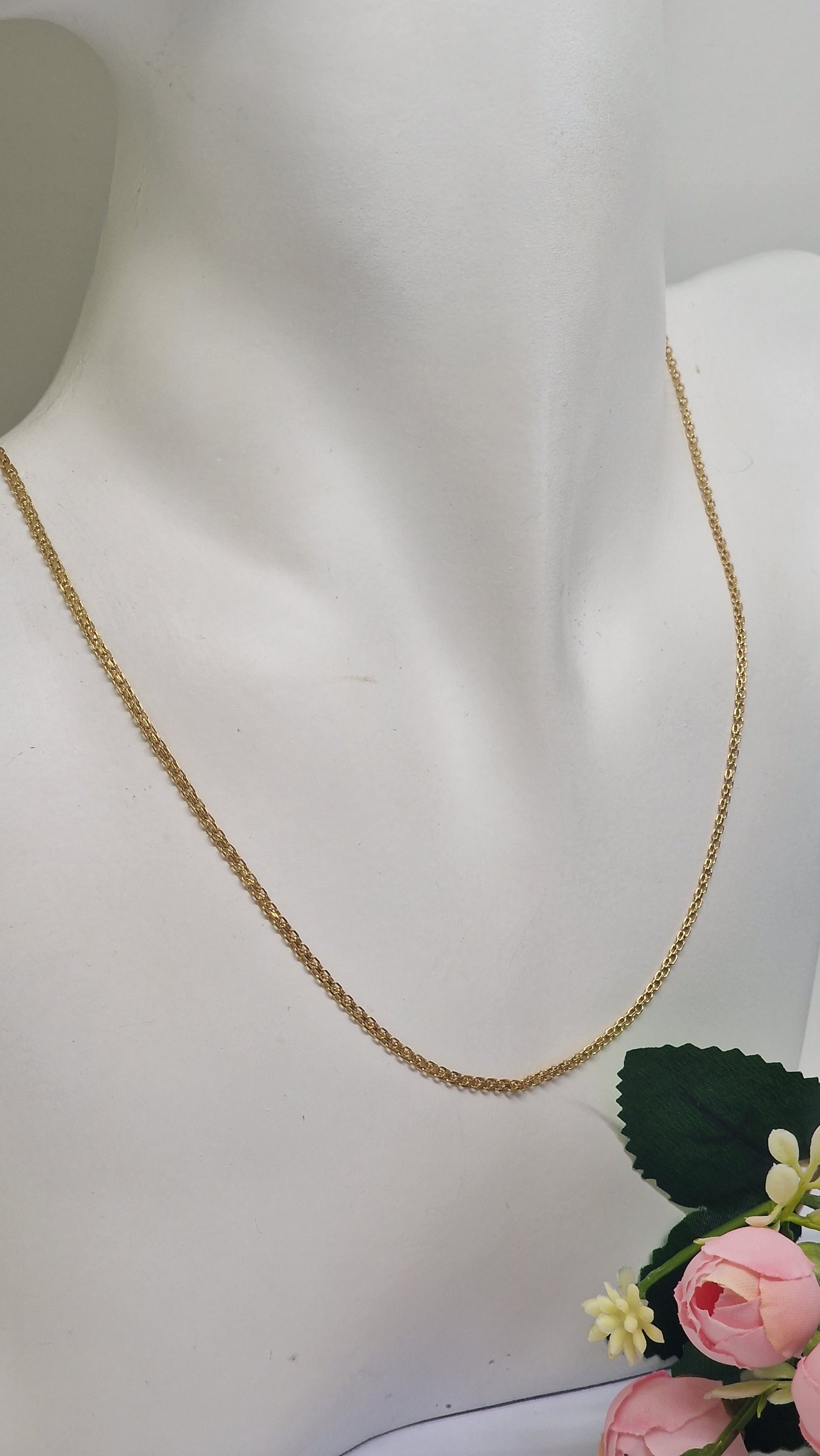Collier Princesse en Or jaune 18K 3.50 Grs
