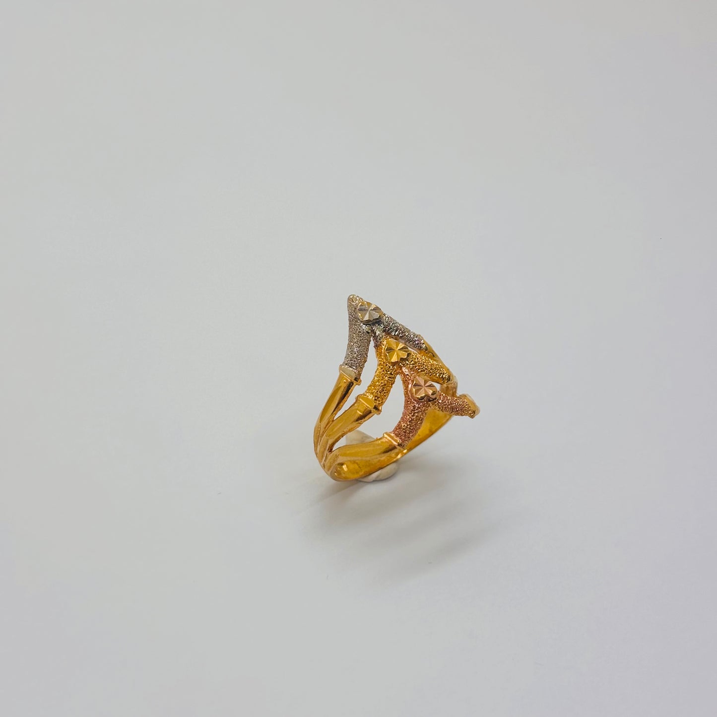 Bague en 3 ors 22K Taille-51