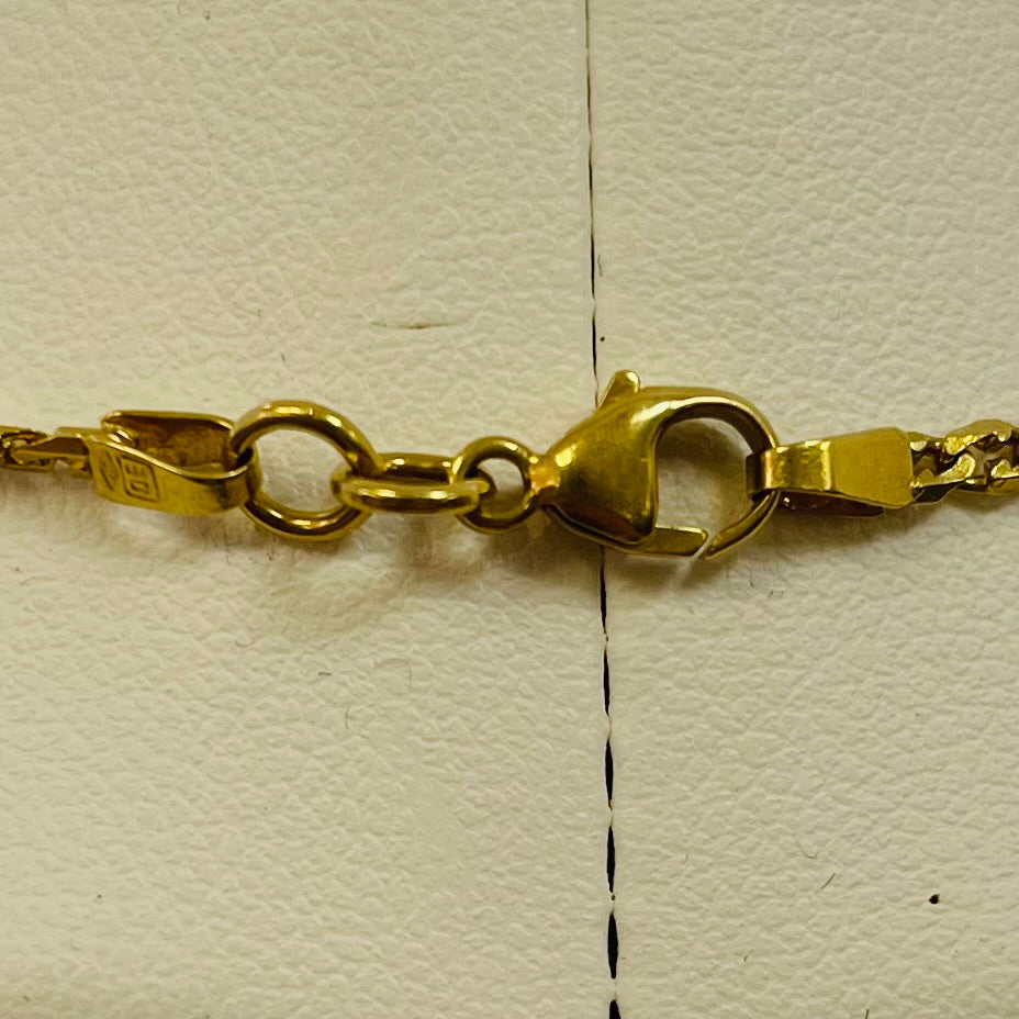 Collier Matinée en Or Jaune 18K 8.88 Grs