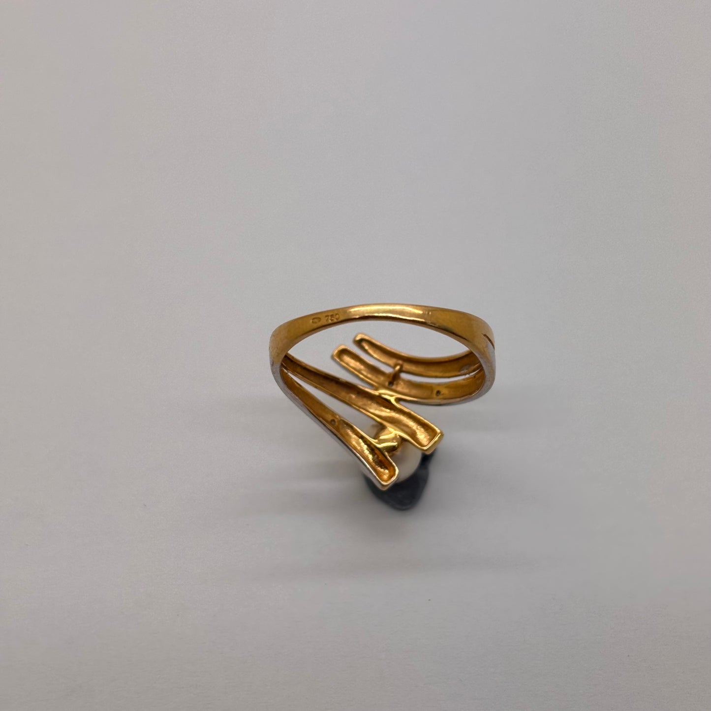 Bague en Or Jaune 18K - Taille 51