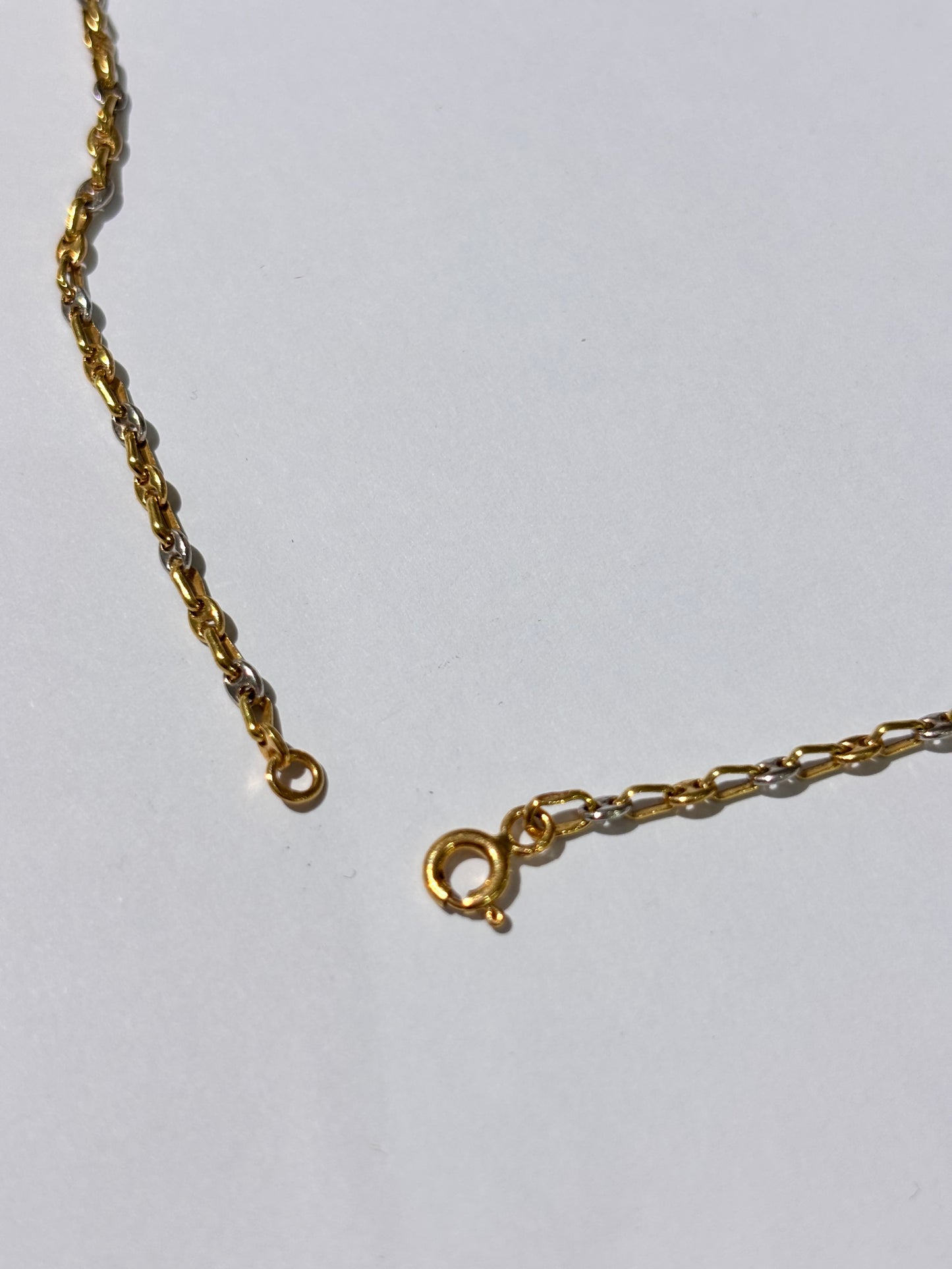 Collier Sautoir Grain de Café Or Jaune 18K