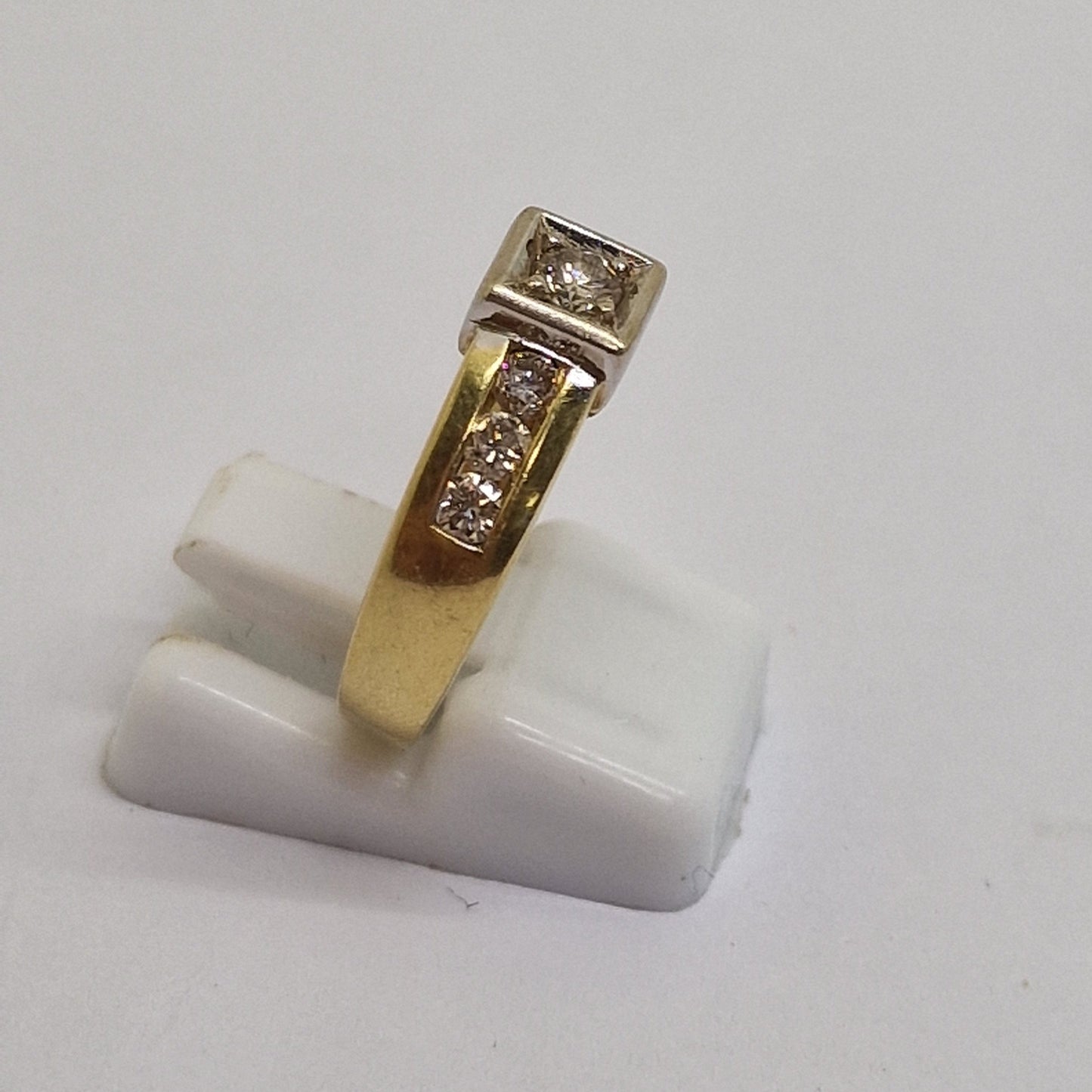 Bague en or Jaune 18K Taille-56