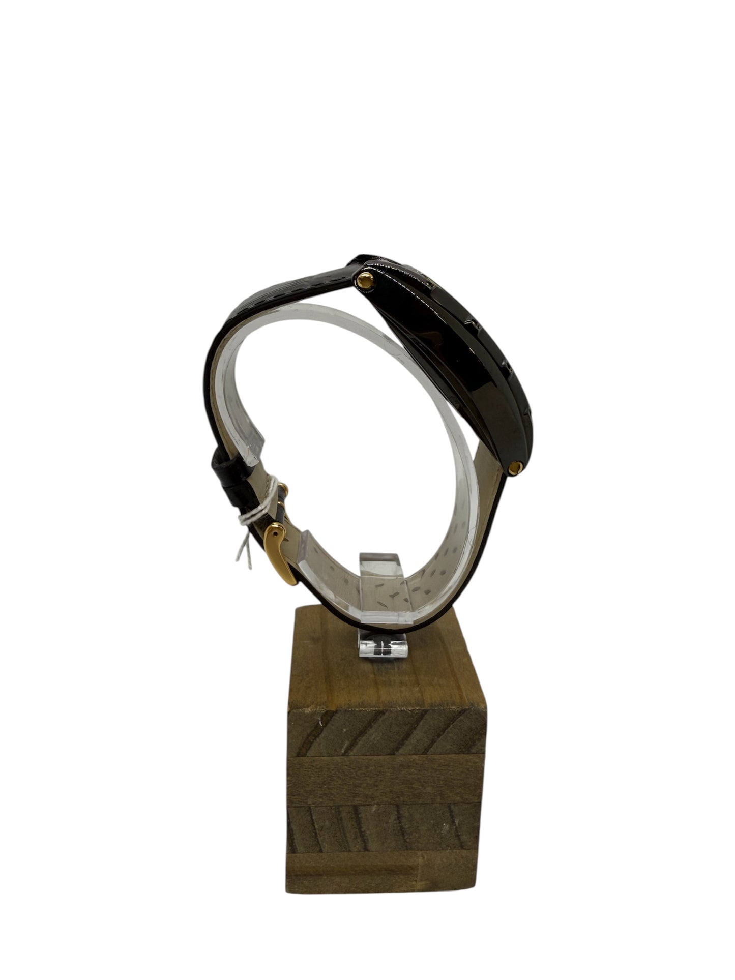 Montre Montignac Tonneau Automatique Cuir Noir 2024