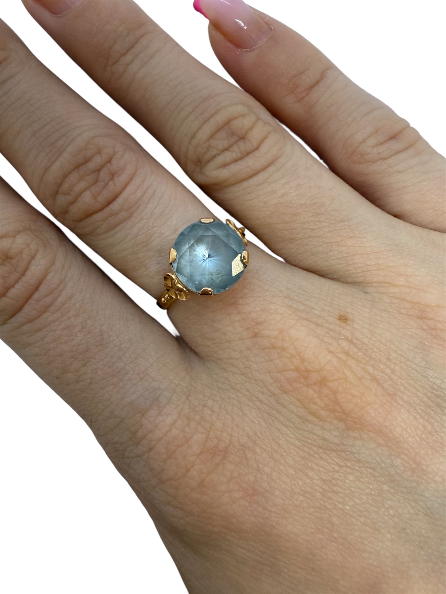 Bagues en Or Jaune 18k Taille-52