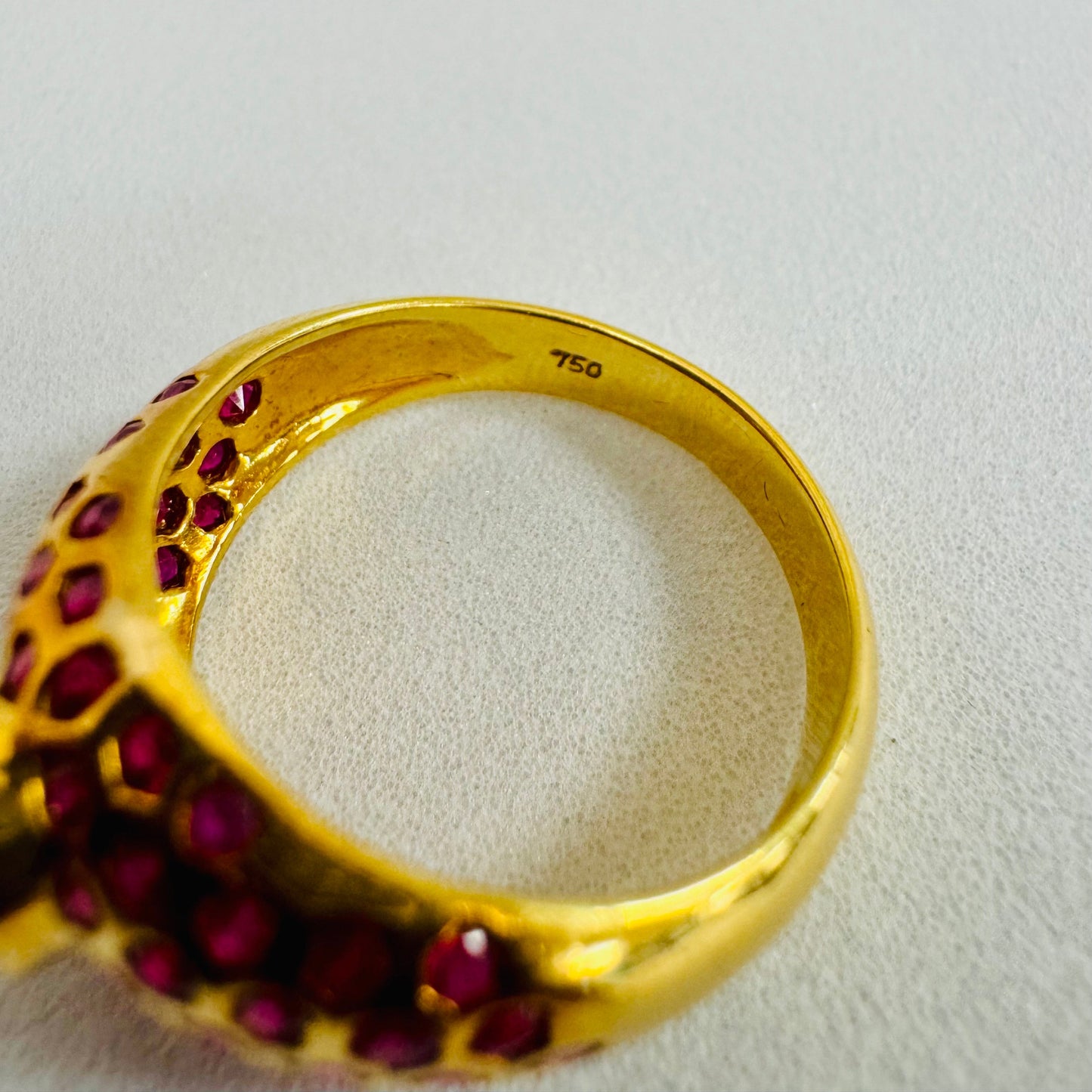 Bague Chevalière en Or Jaune 18K Taille-56
