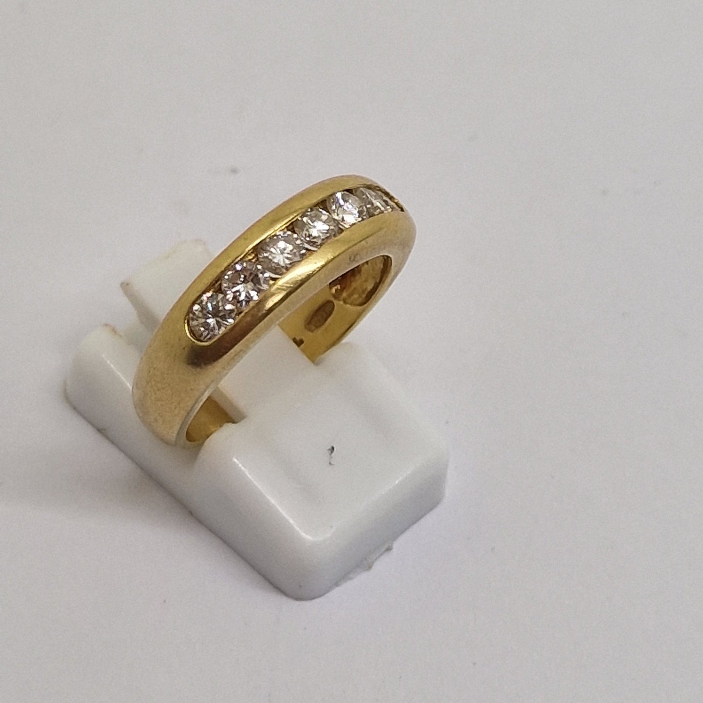 Bague Demi Tour en or jaune 18K Taille-54