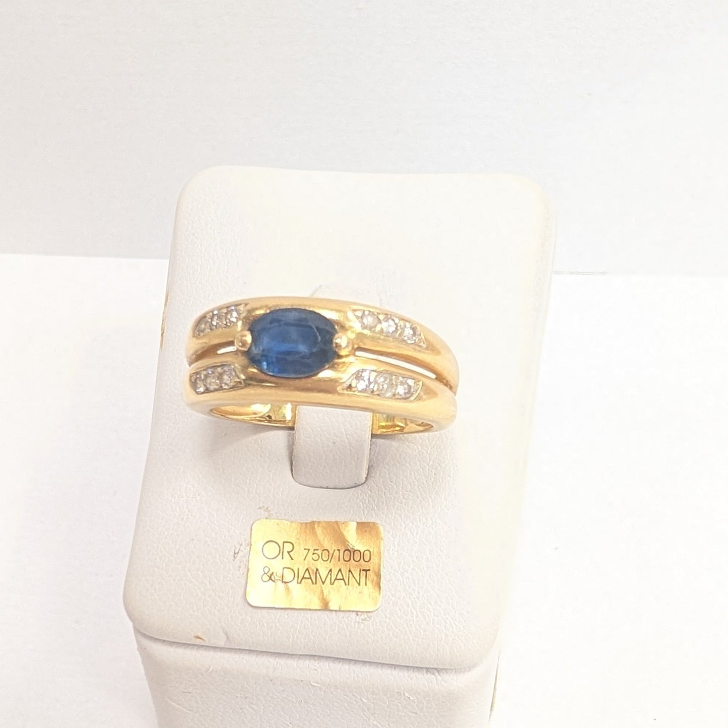 Jonc en or jaune 18K Taille-59