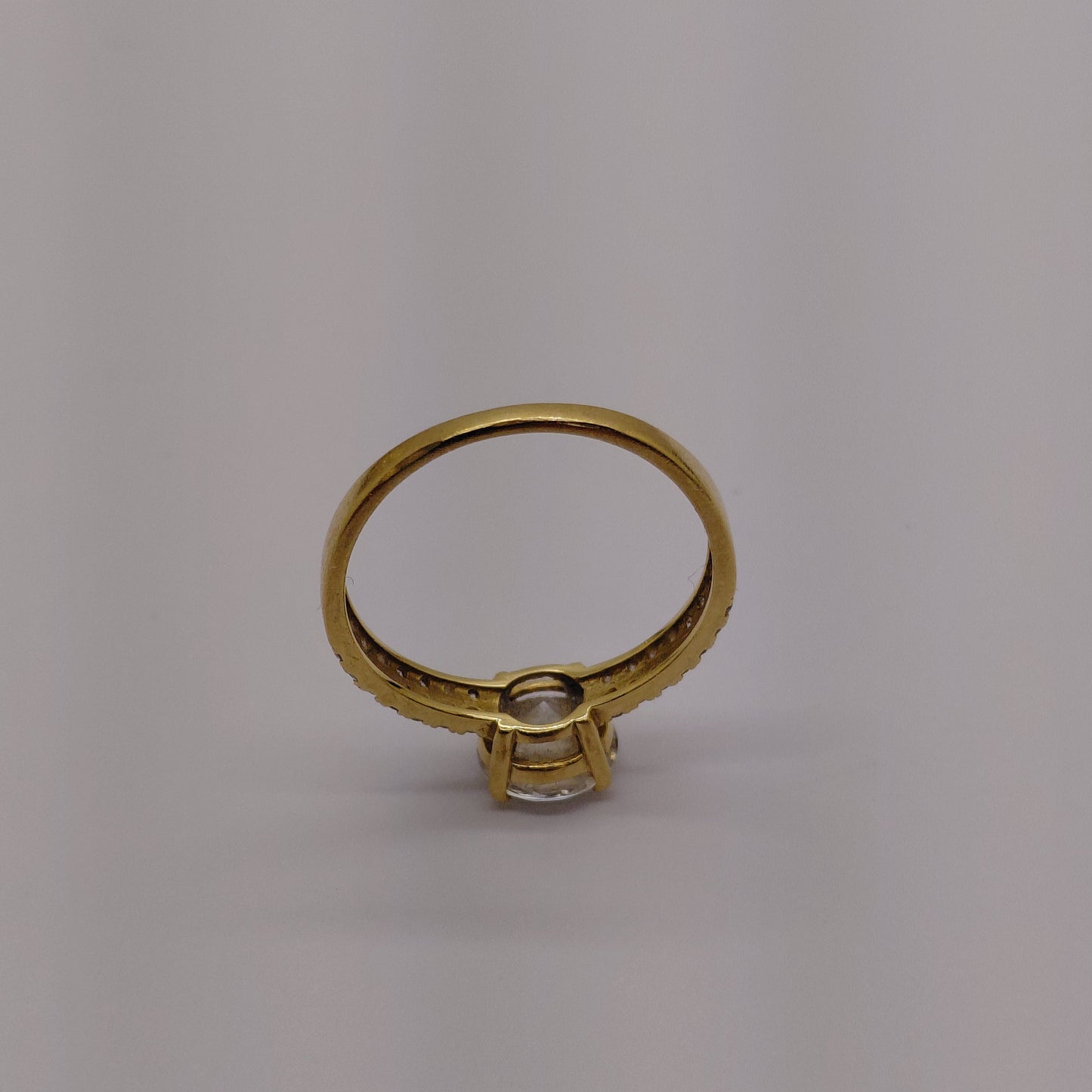 Bague en or jaune 18K Taille-51