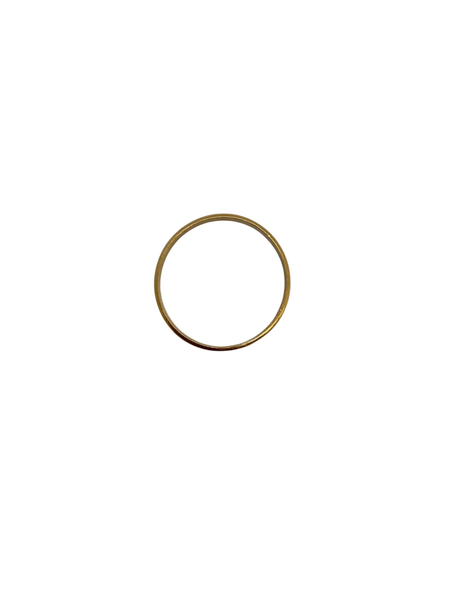 Bagues Alliance Or Jaune 18K Taille-66