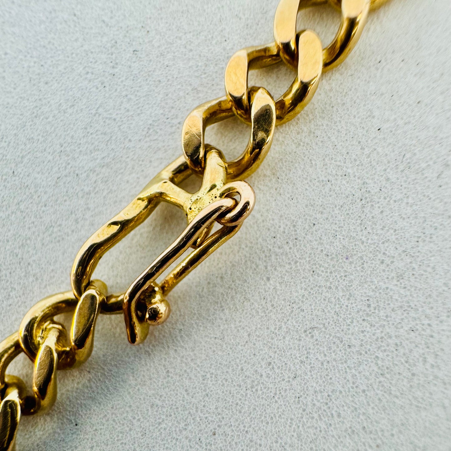 Collier Matinée en Or Jaune 18 Carats Figaro 62cm