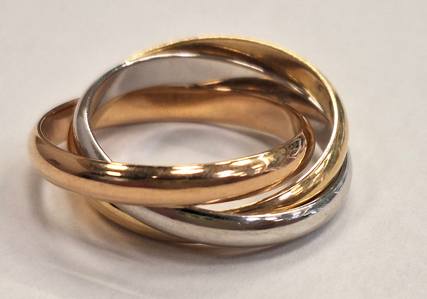 Bague Alliance en 3 Ors 18K