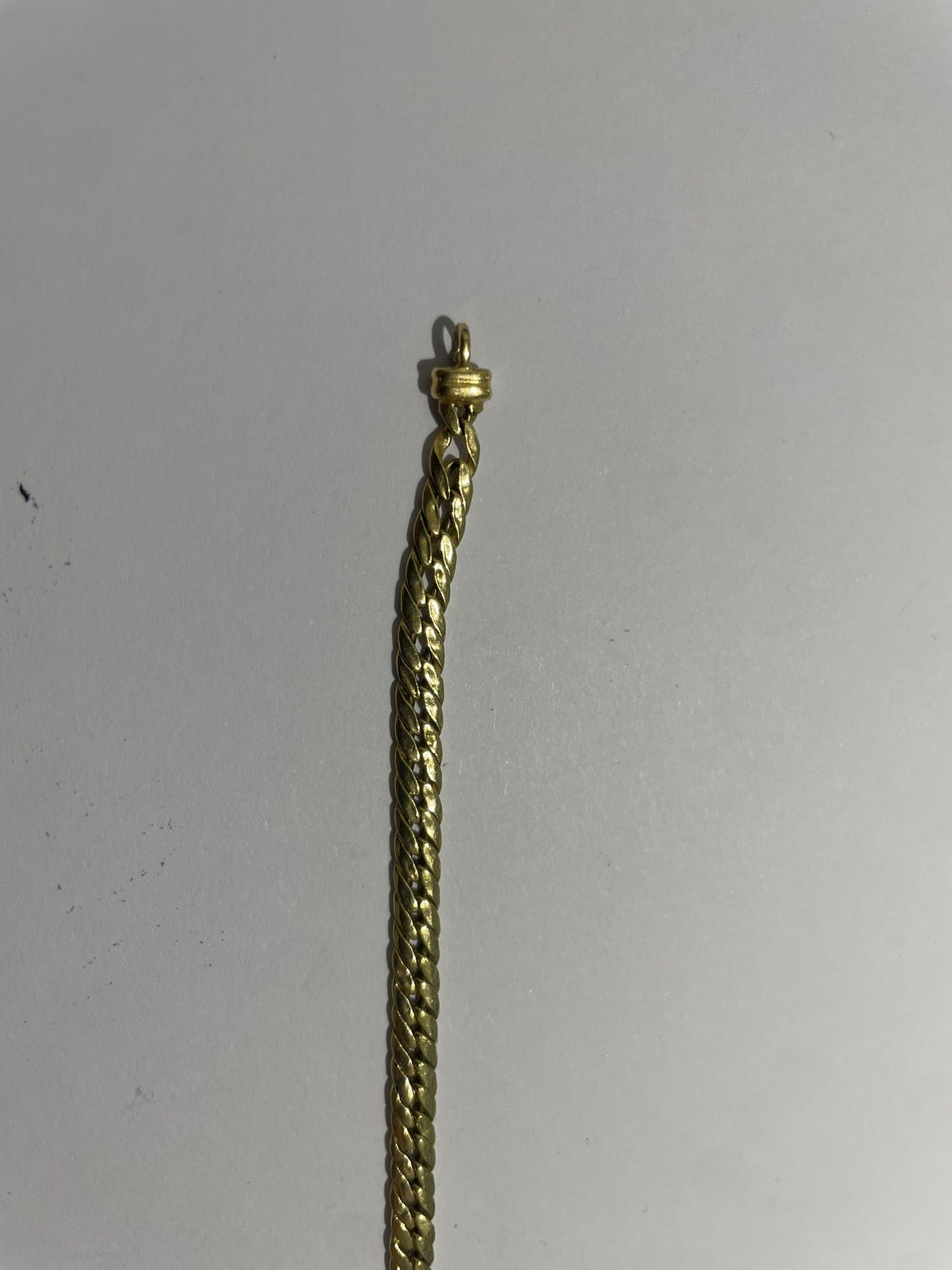 Bracelet Gourmette Or Jaune 18K 4.79 Grs