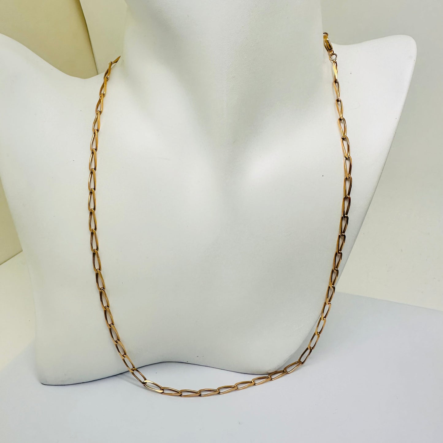 Collier Matinée Or Jaune 18 Carats, Maille Cheval – 14.7Grs