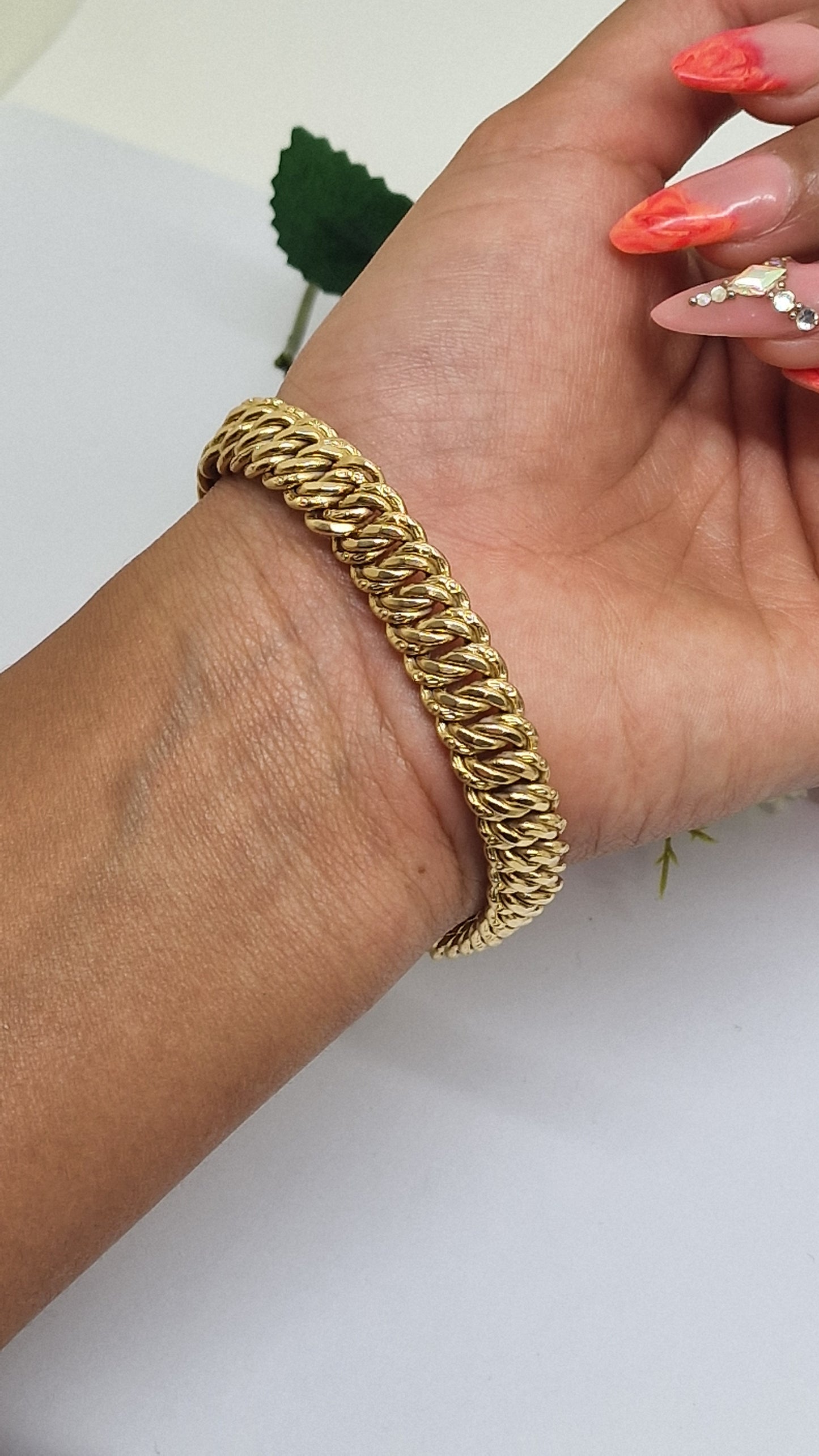 Bracelet en Or Jaune 18K 17.59 Grs