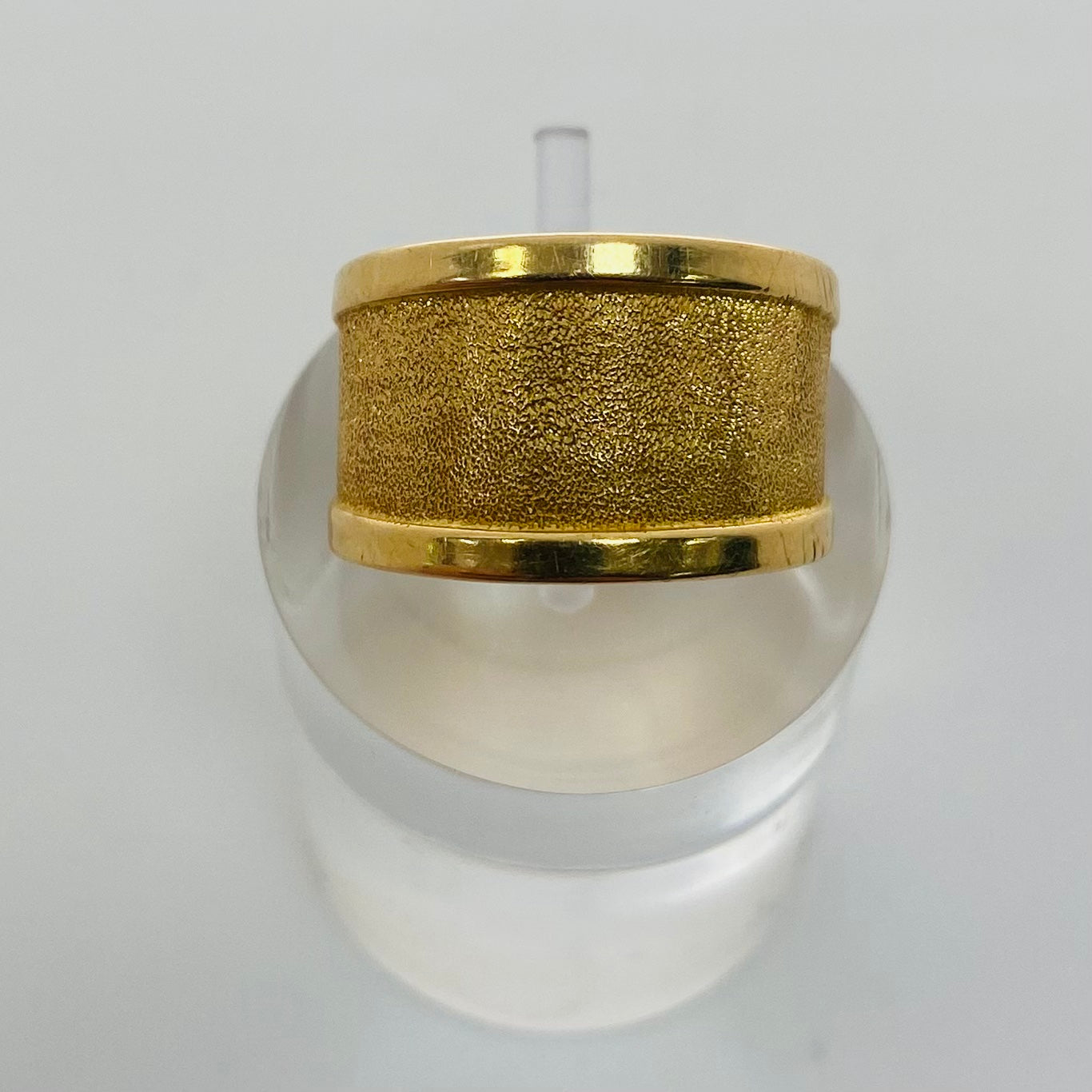 Bague Jonc en Or Jaune 18 carats Taille 55