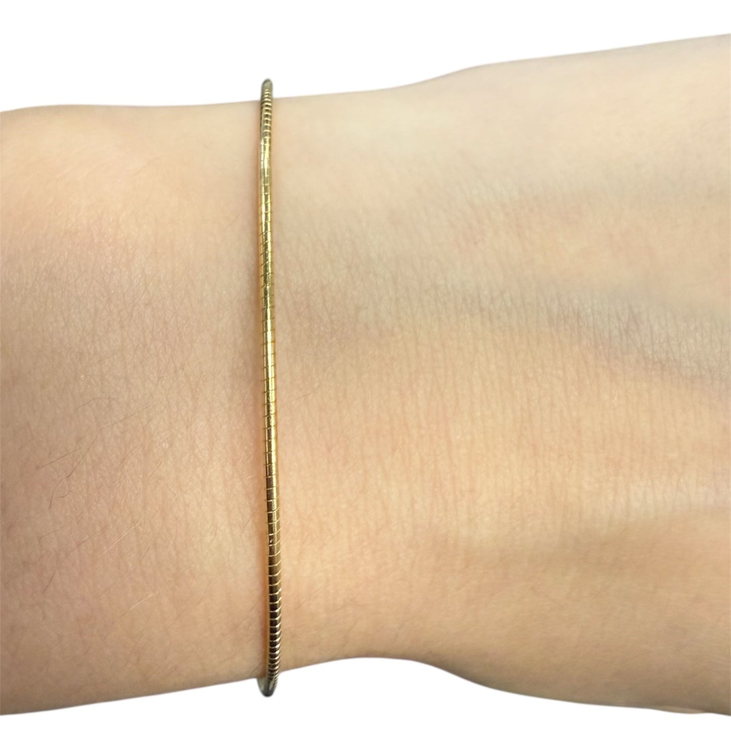Bracelet Jonc en Or Jaune 18K 3.51 Grs