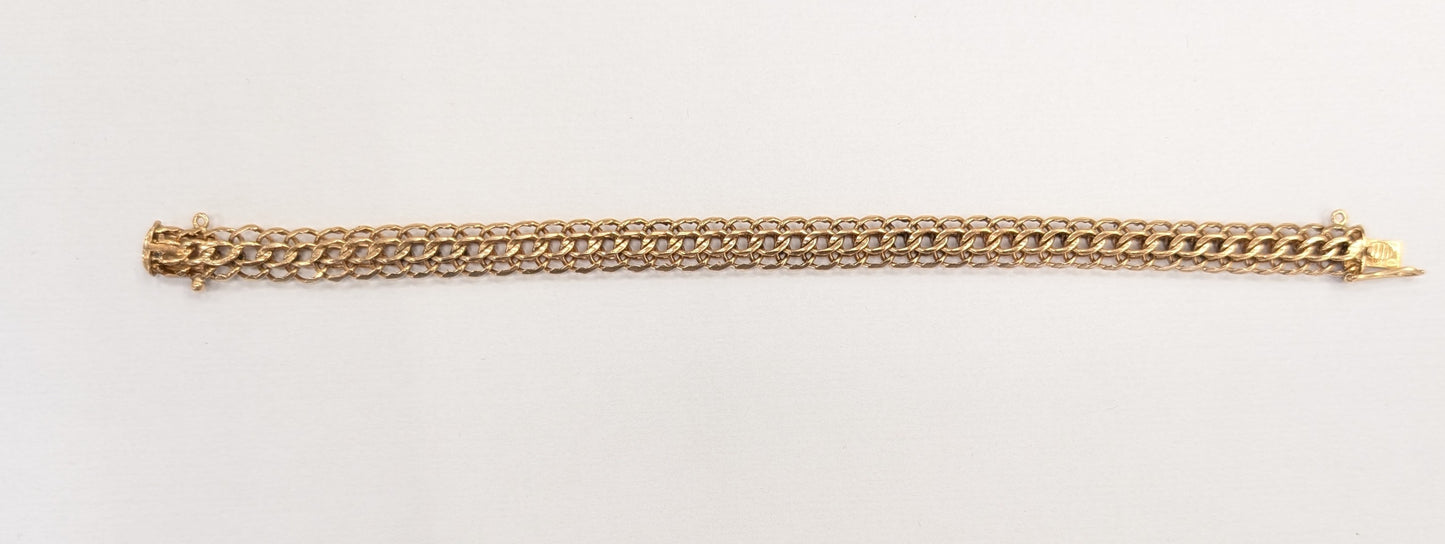 Bracelet en Or Jaune 18K 25.48 Grs