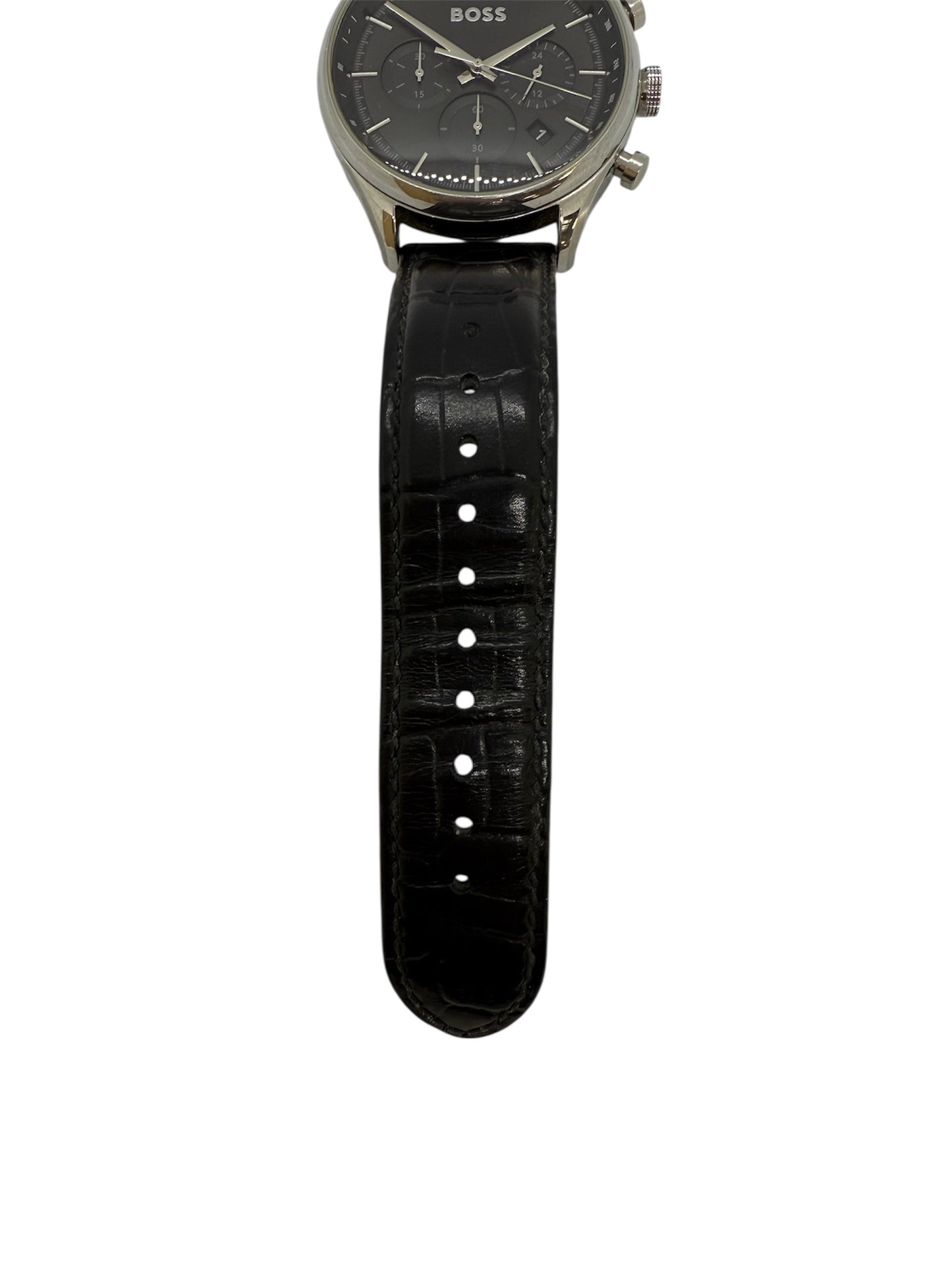 Hugo Boss Montre Homme Classique Quartz Cuir Très Bon Etat