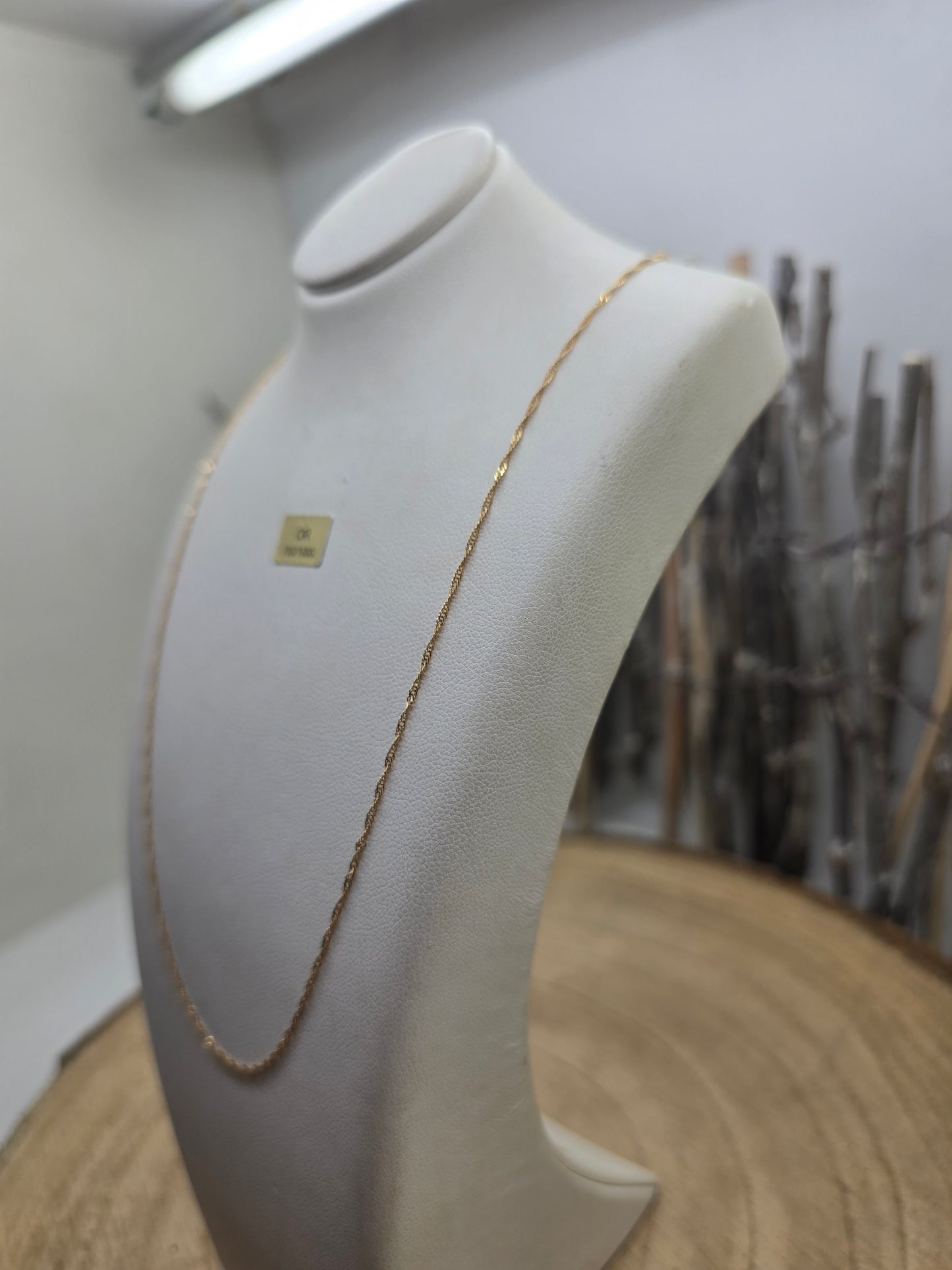 Collier Matinée en Or Jaune 18K 1 Grs