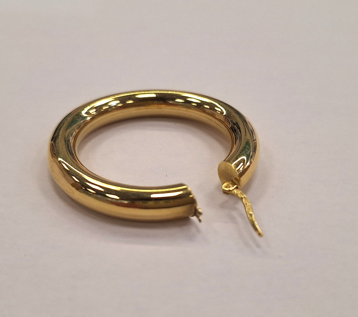 Boucles d'oreilles Créoles Or Jaune 18 Carats
