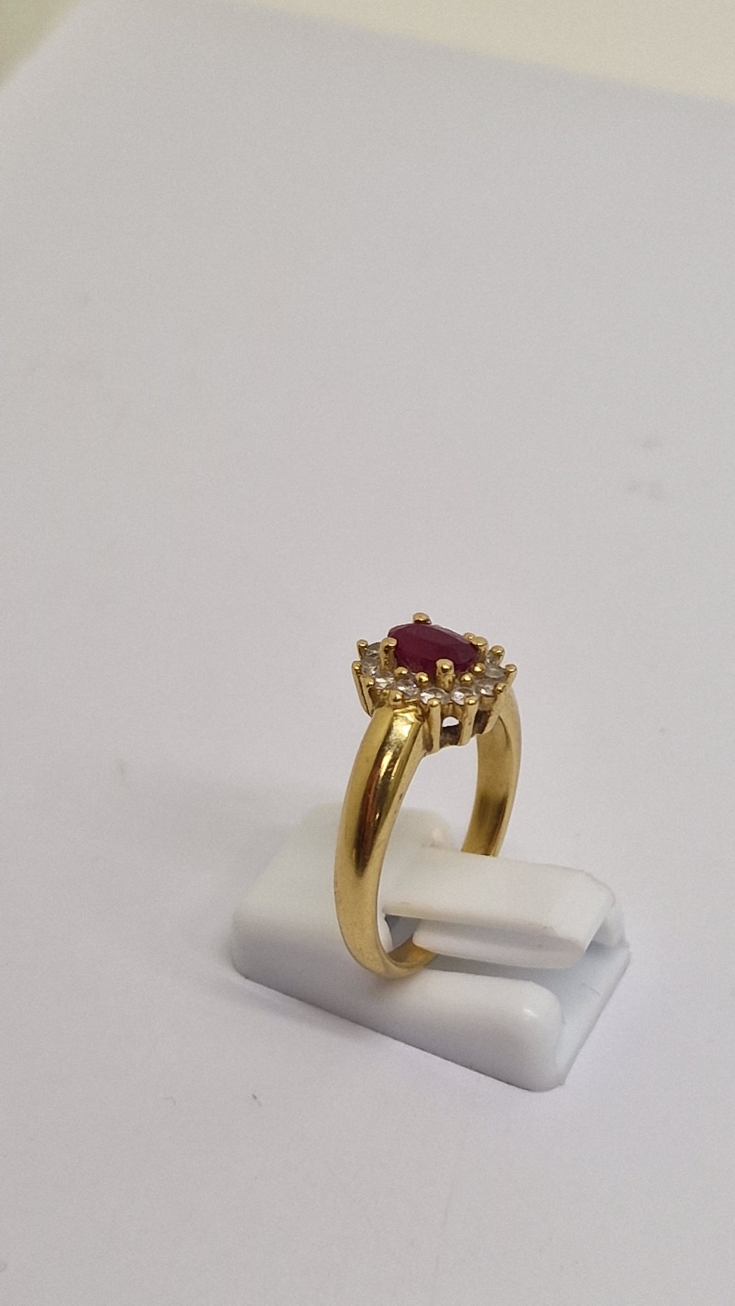 Bague Marguerite Or Jaune 18K Taille-55