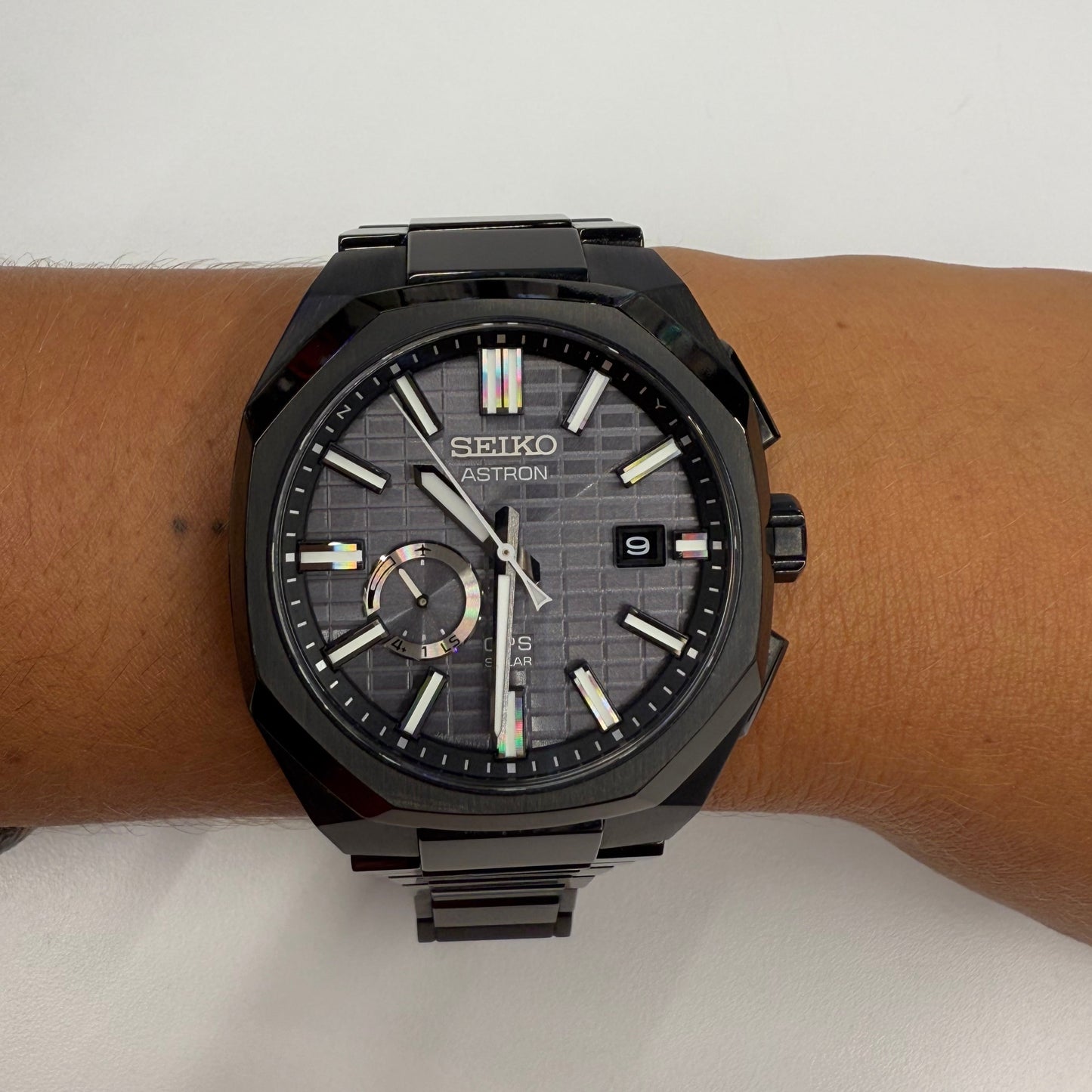 Montre Seiko Astron Solar GPS Titane Carboné