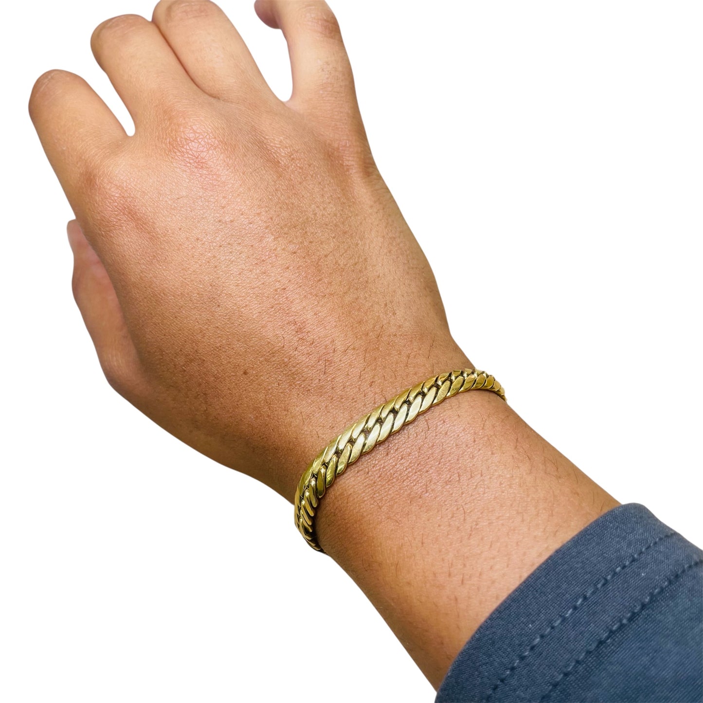 Bracelet en or jaune 18K 11.02 Grs