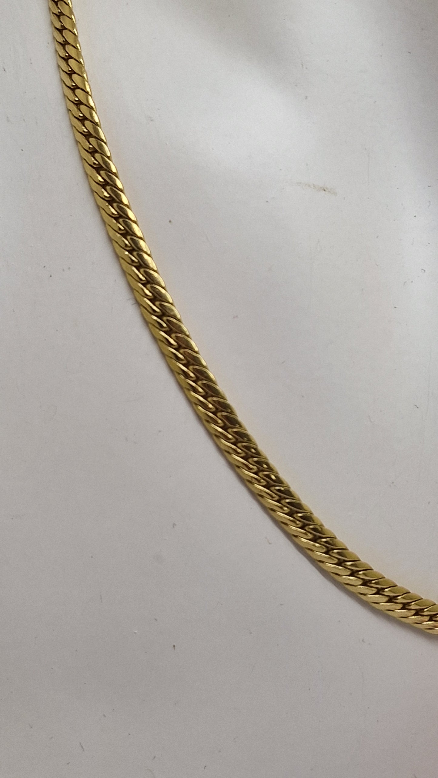 Collier Princesse en Or jaune 18K 11.73 Grs
