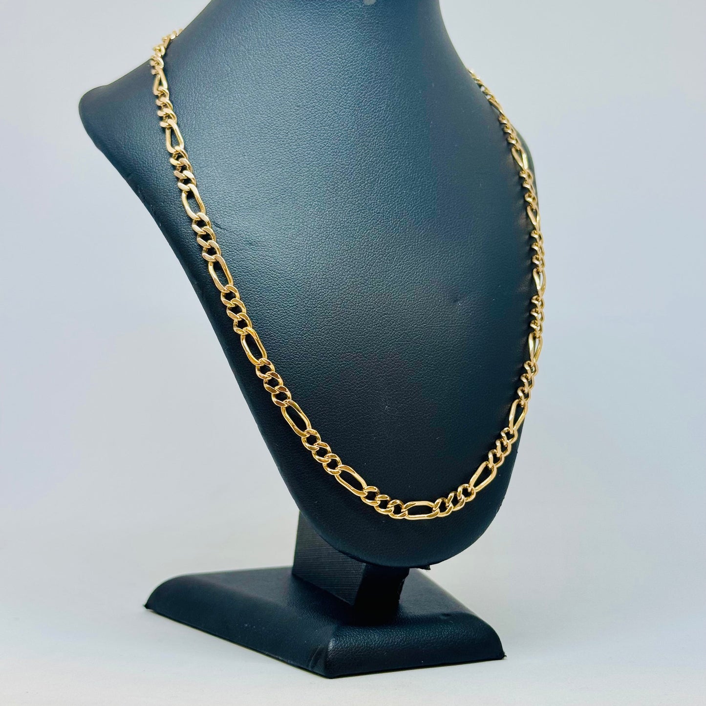 Collier Matinée en Or Jaune 18 Carats Figaro 62cm