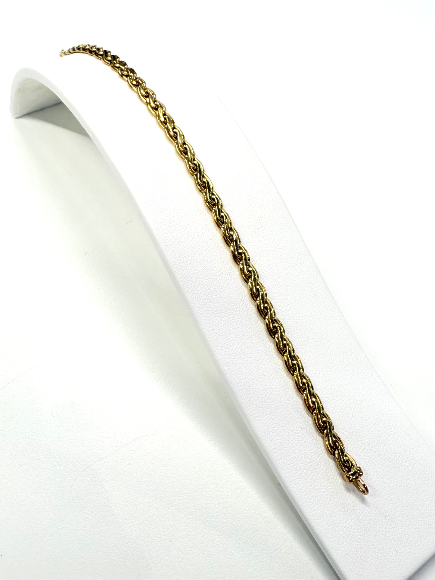 Bracelet Maille Or Jaune 18K 5.96 Grs