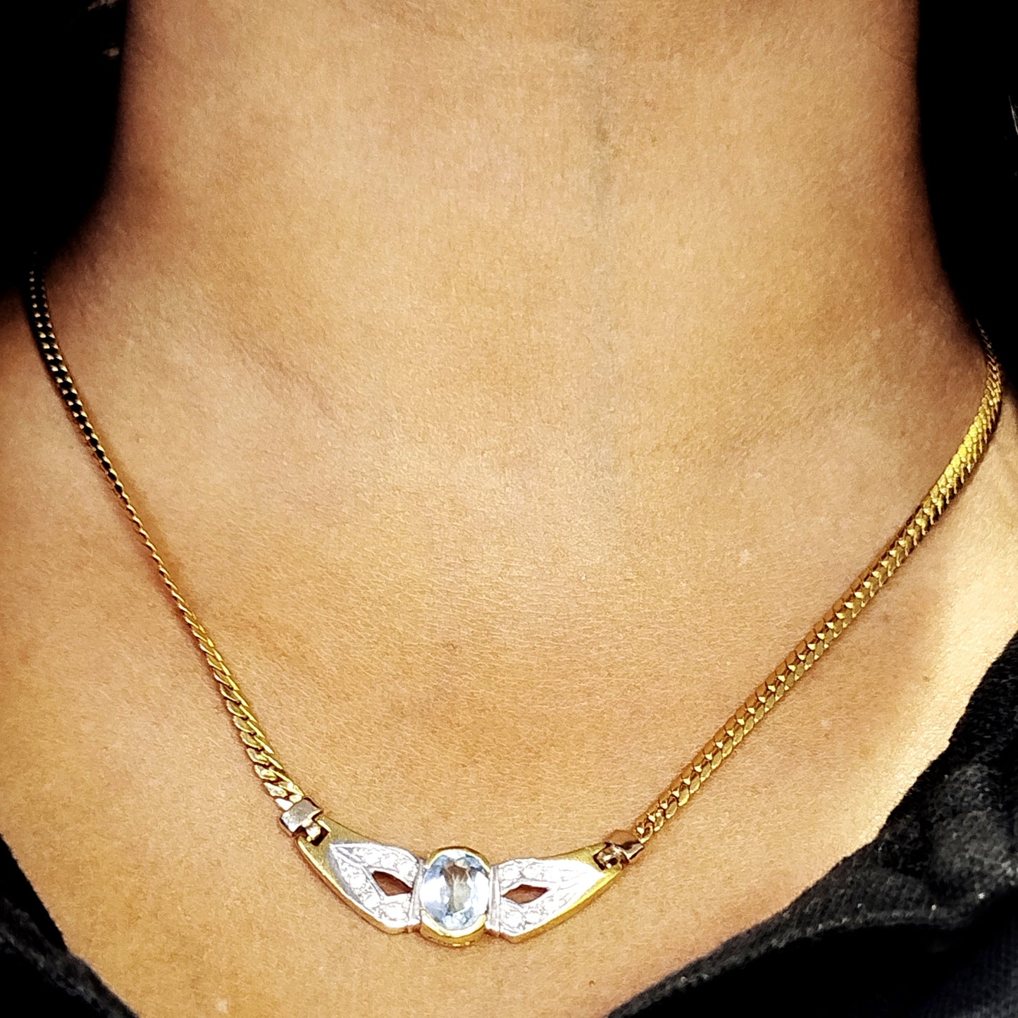 Collier Princesse Or Jaune 18k 10.30 Grs