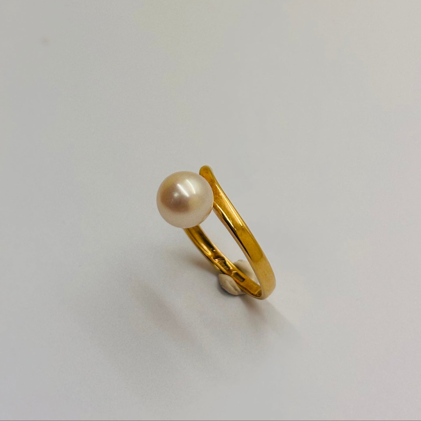 Bague en or jaune 18K Taille-51