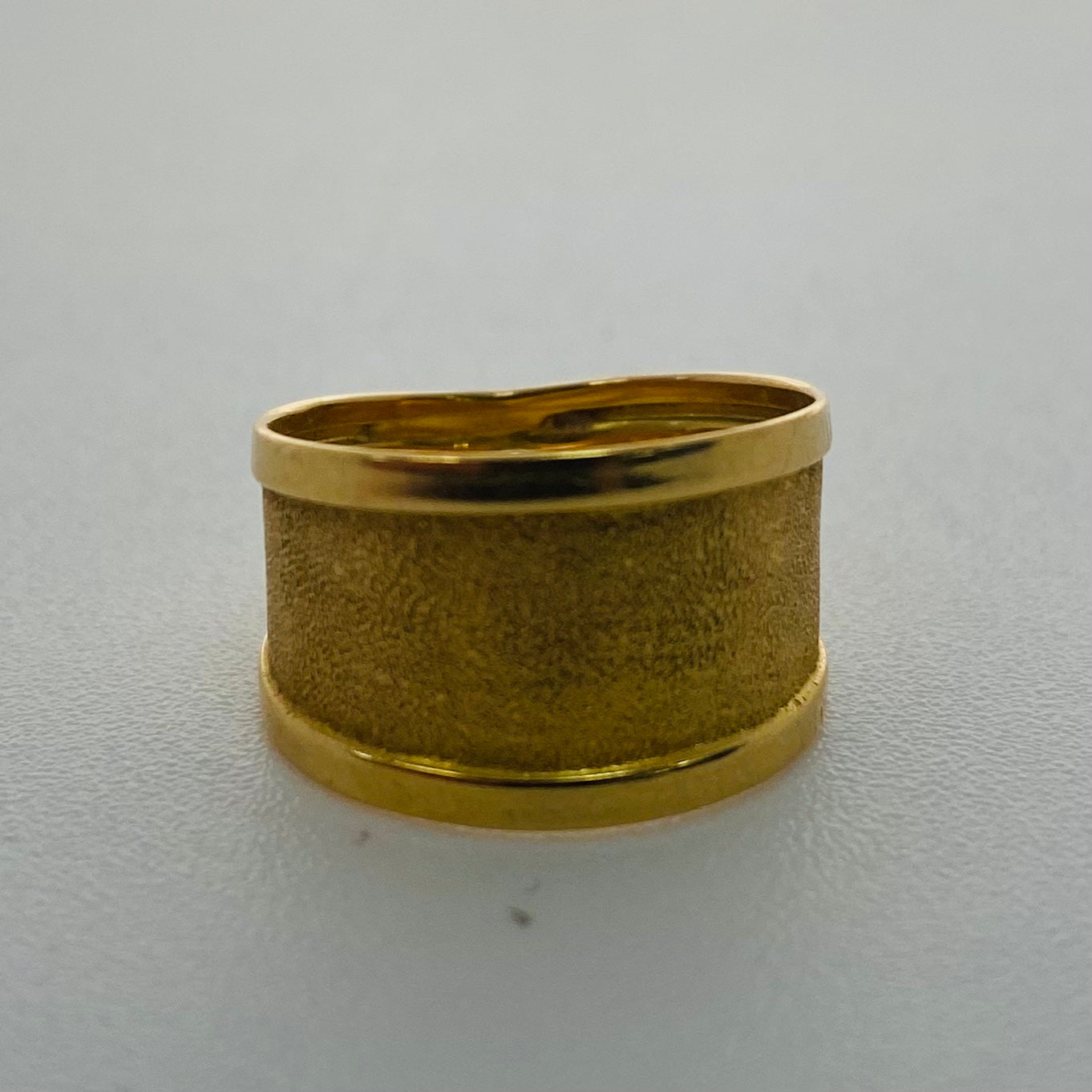 Bague Jonc en Or Jaune 18 carats Taille 55