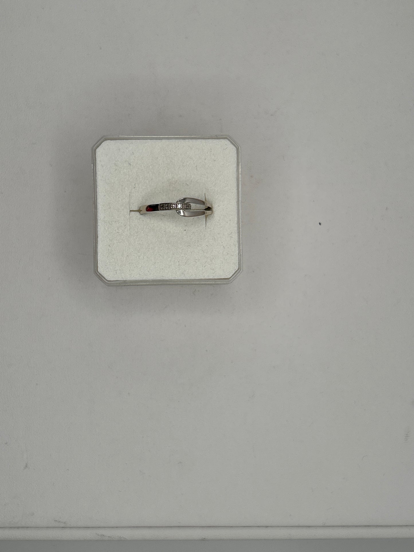 Bague en Or Blanc 18 Carats avec Diamant 1 Carat