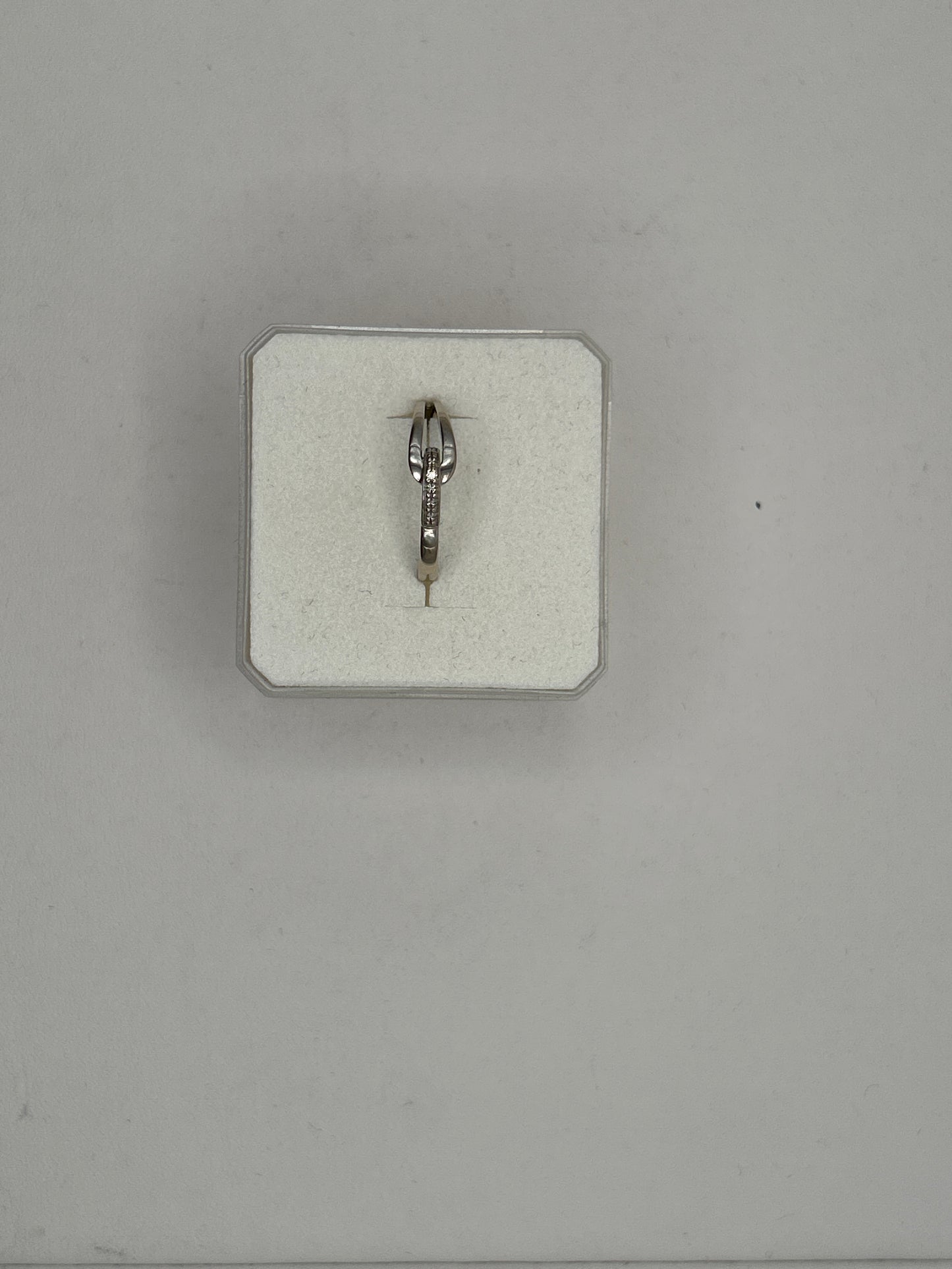 Bague en Or Blanc 18 Carats avec Diamant 1 Carat