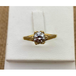 Bague Solitaire oxde