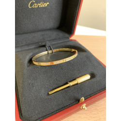 Bracelet Cartier Pavé Love Diamant PM